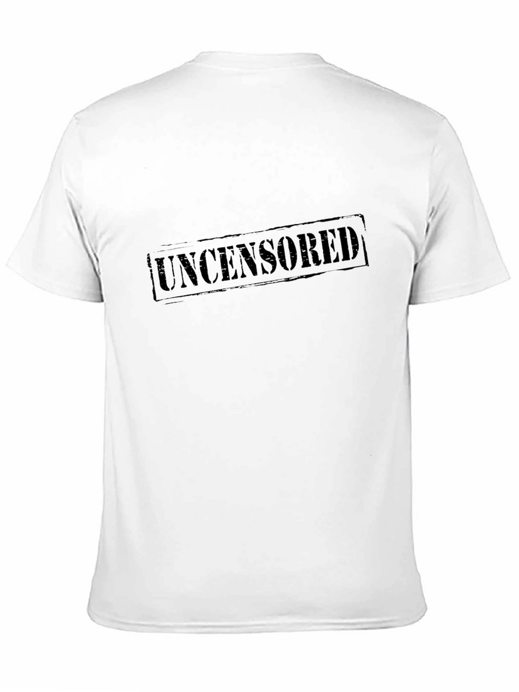 Uncensored Graphic Tee - Bold Statement T-Shirt