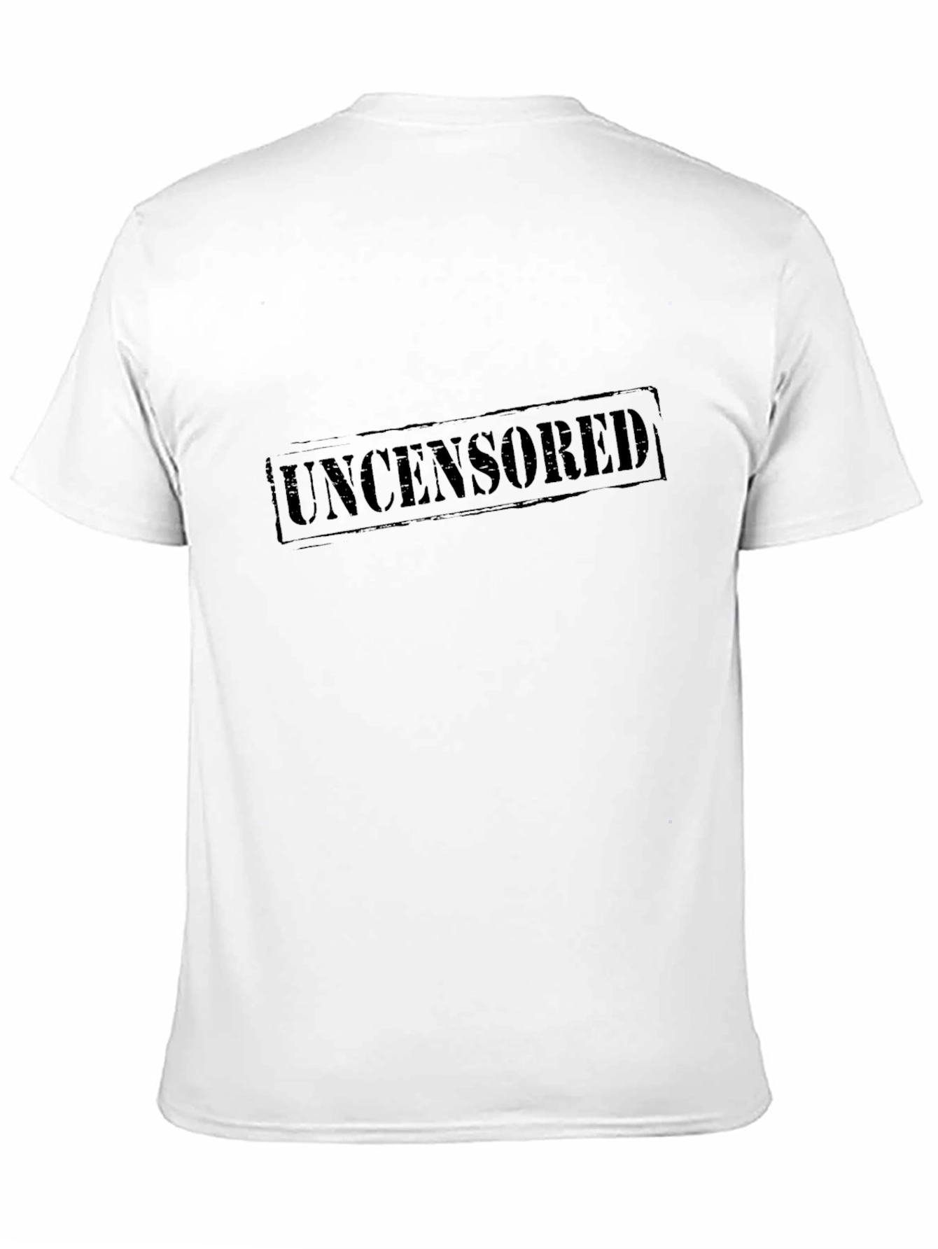 Uncensored Graphic Tee - Bold Statement T-Shirt
