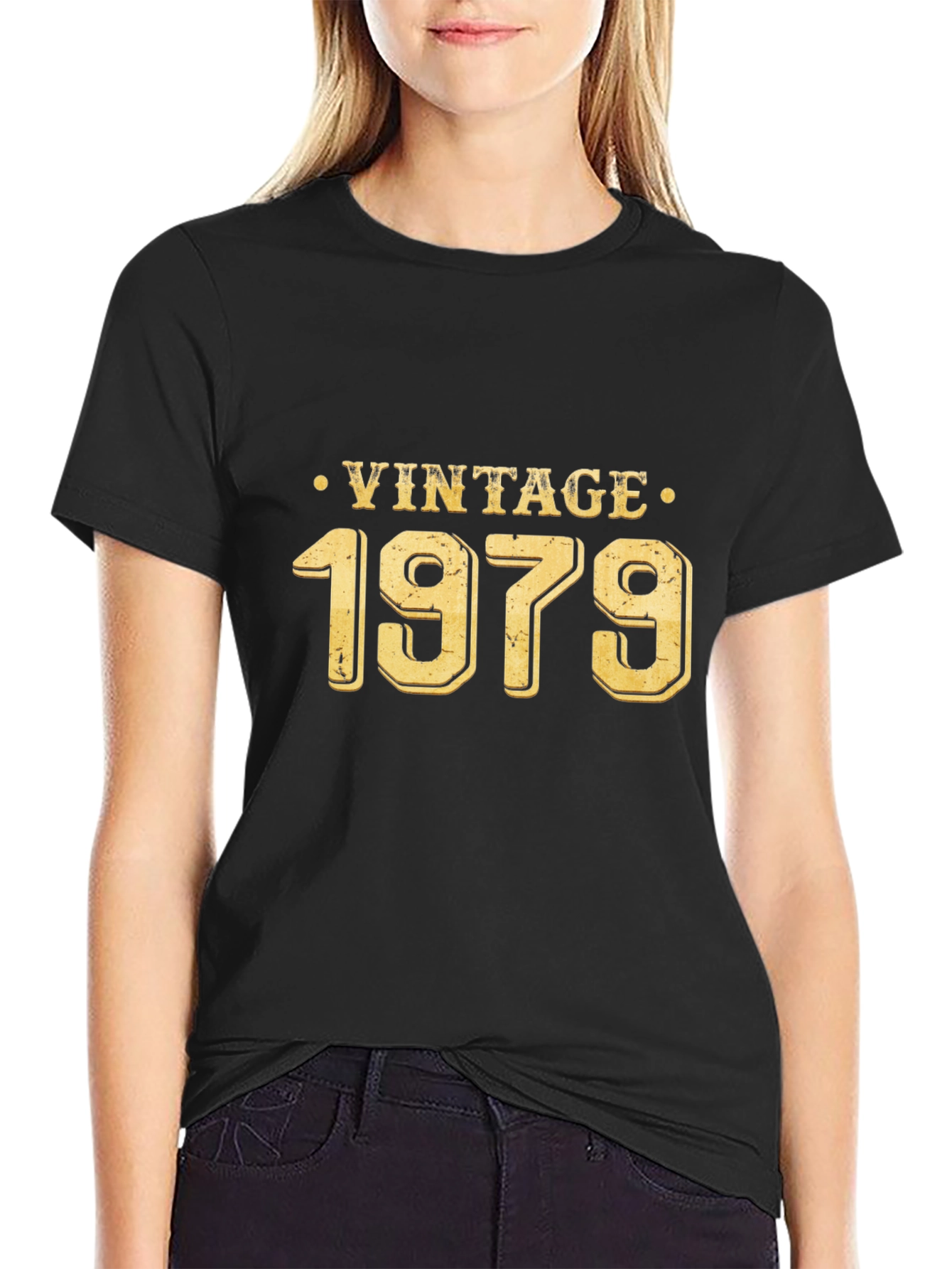Vintage 1979 Graphic Tee - Classic Birthday Gift