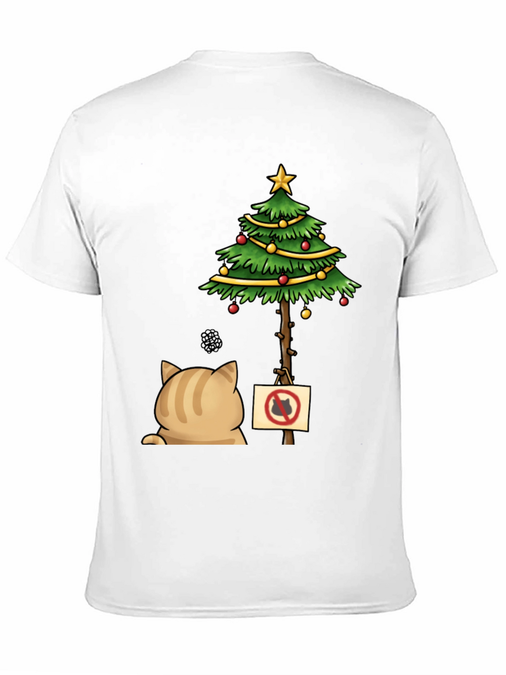 Grumpy Cat Christmas Tree T-Shirt