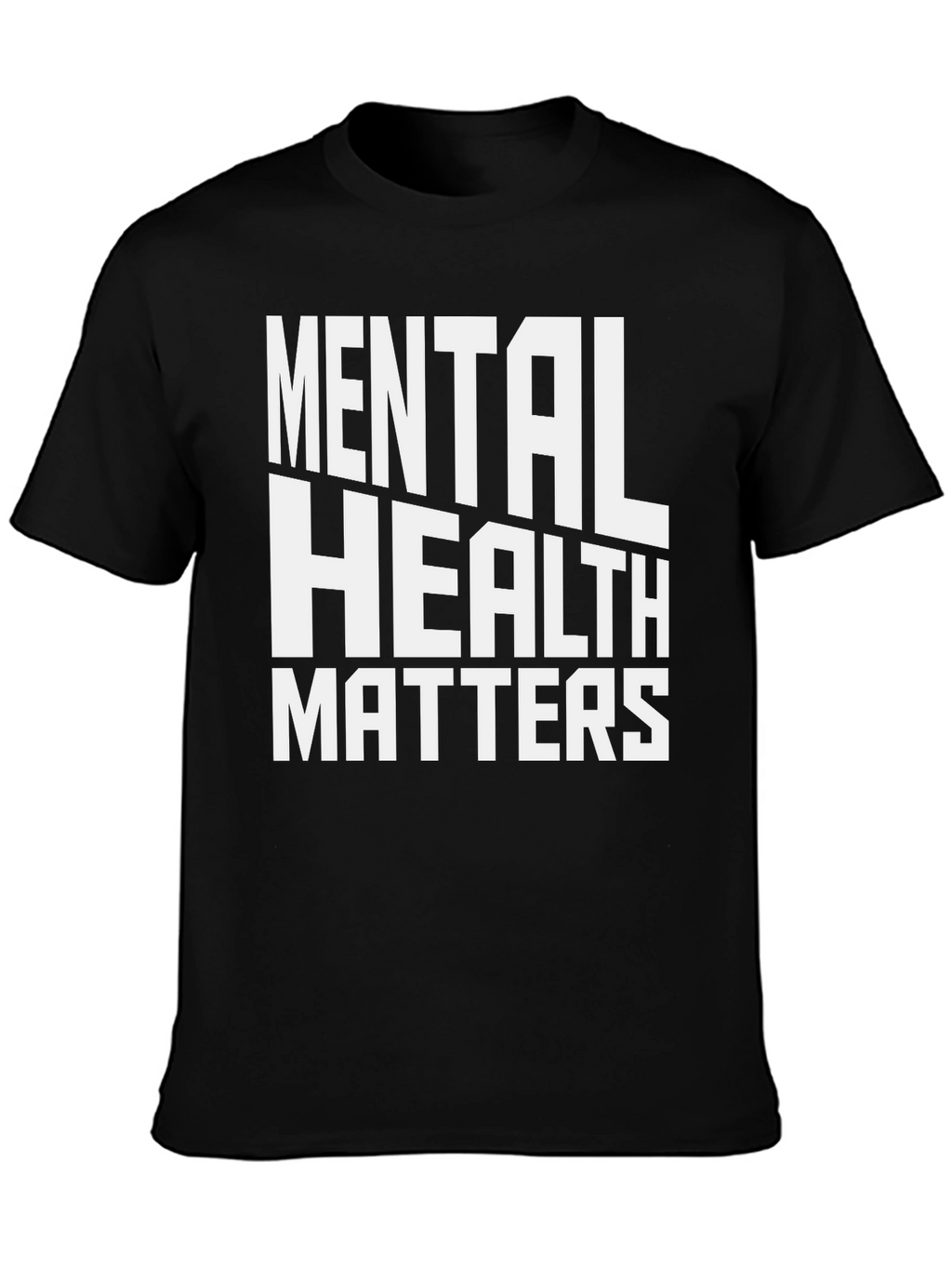 Mental Health Matters Black Graphic Tee
