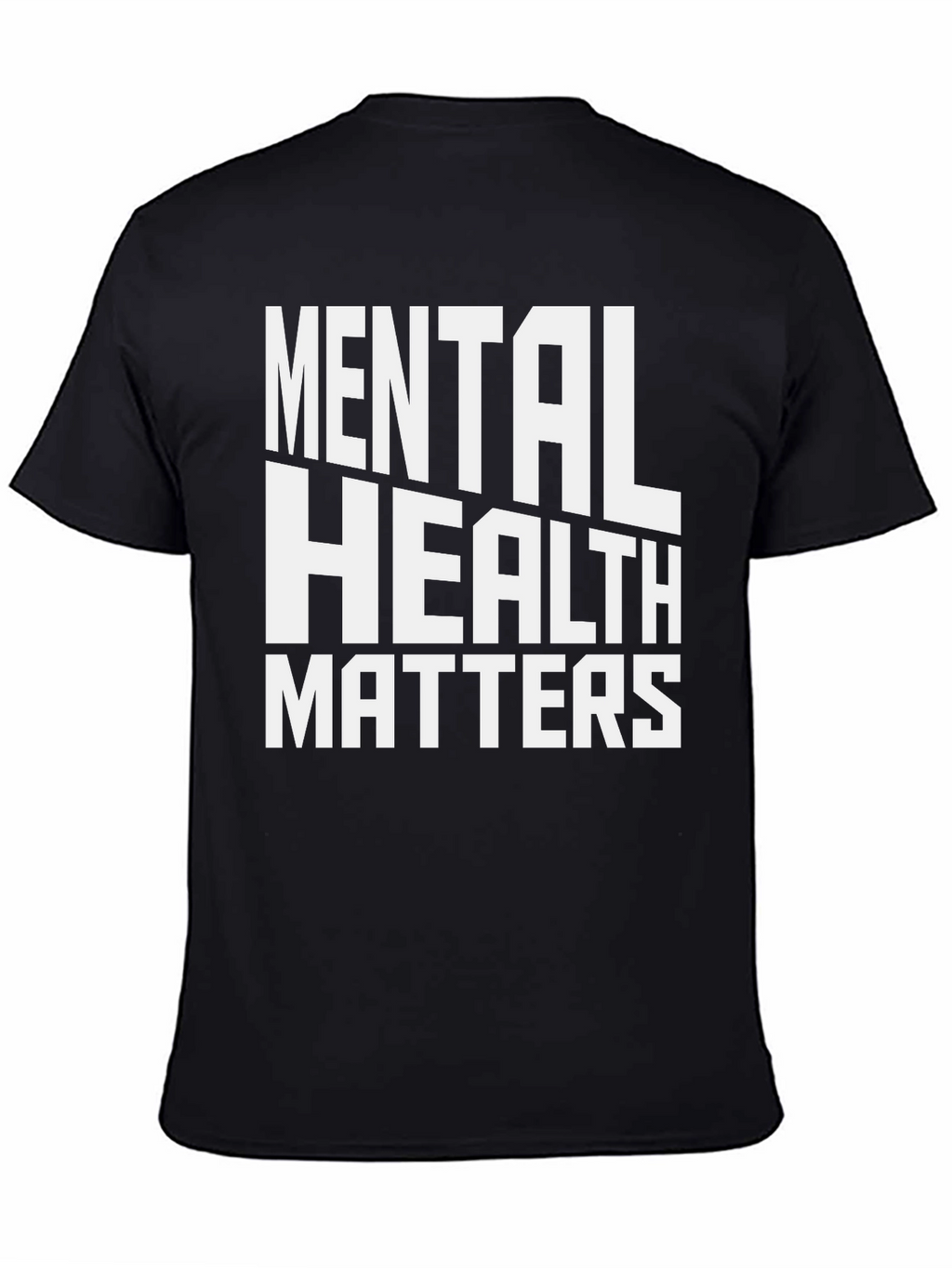 Mental Health Matters Black Graphic Tee