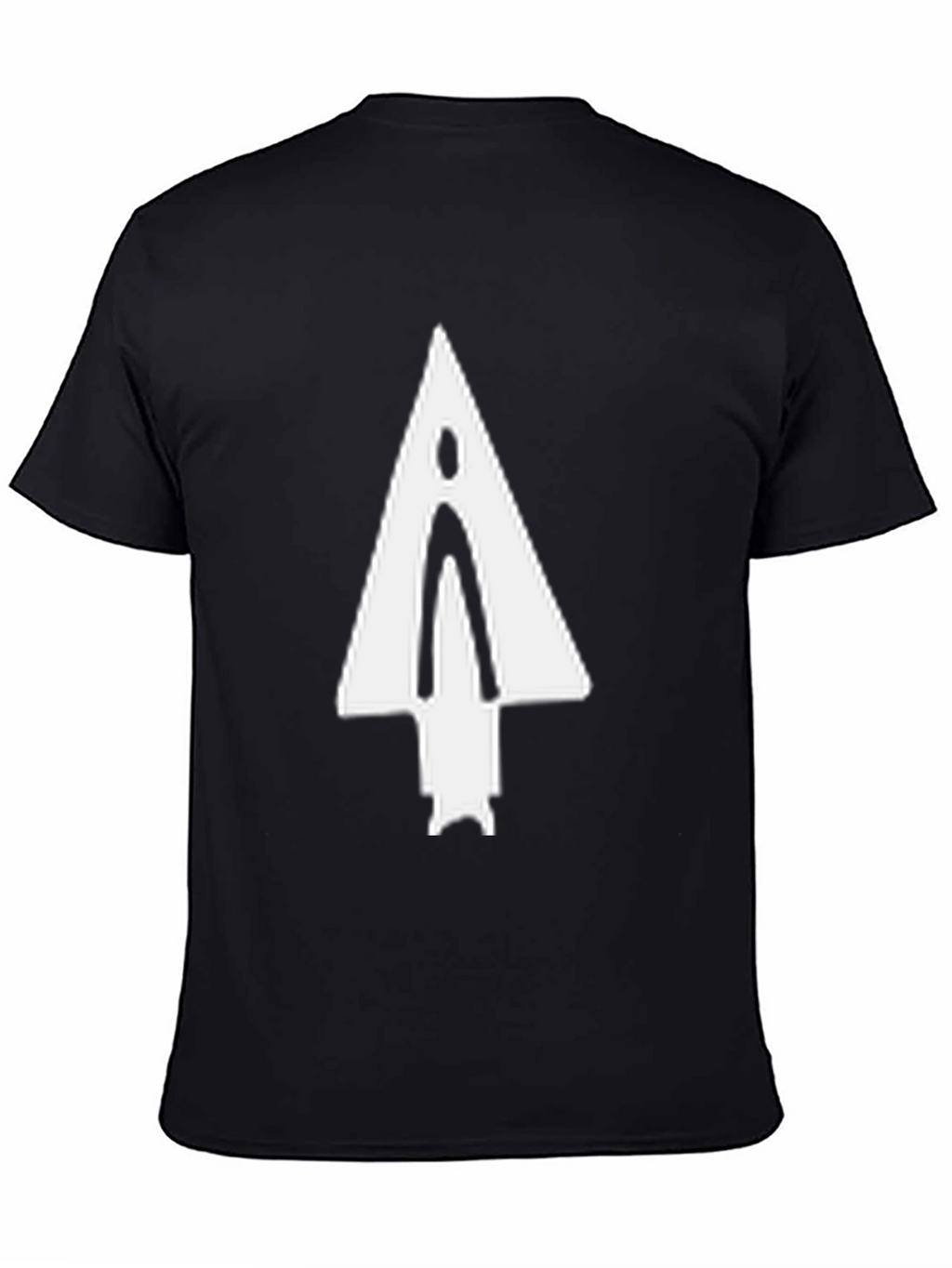 Arrowhead Graphic Tee - Black Cotton Casual Shirt