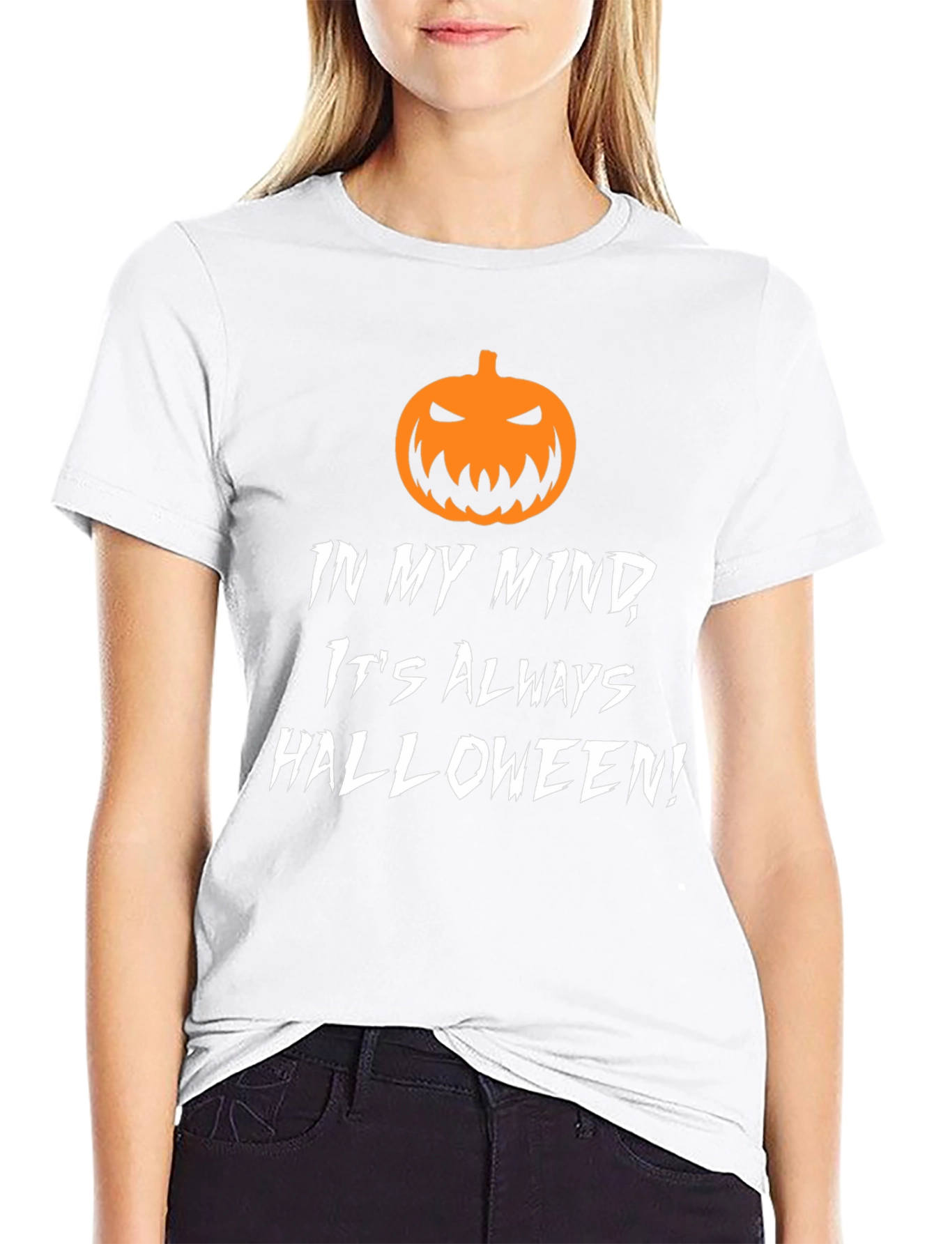 Halloween Mind T-Shirt - Black Holiday Tee