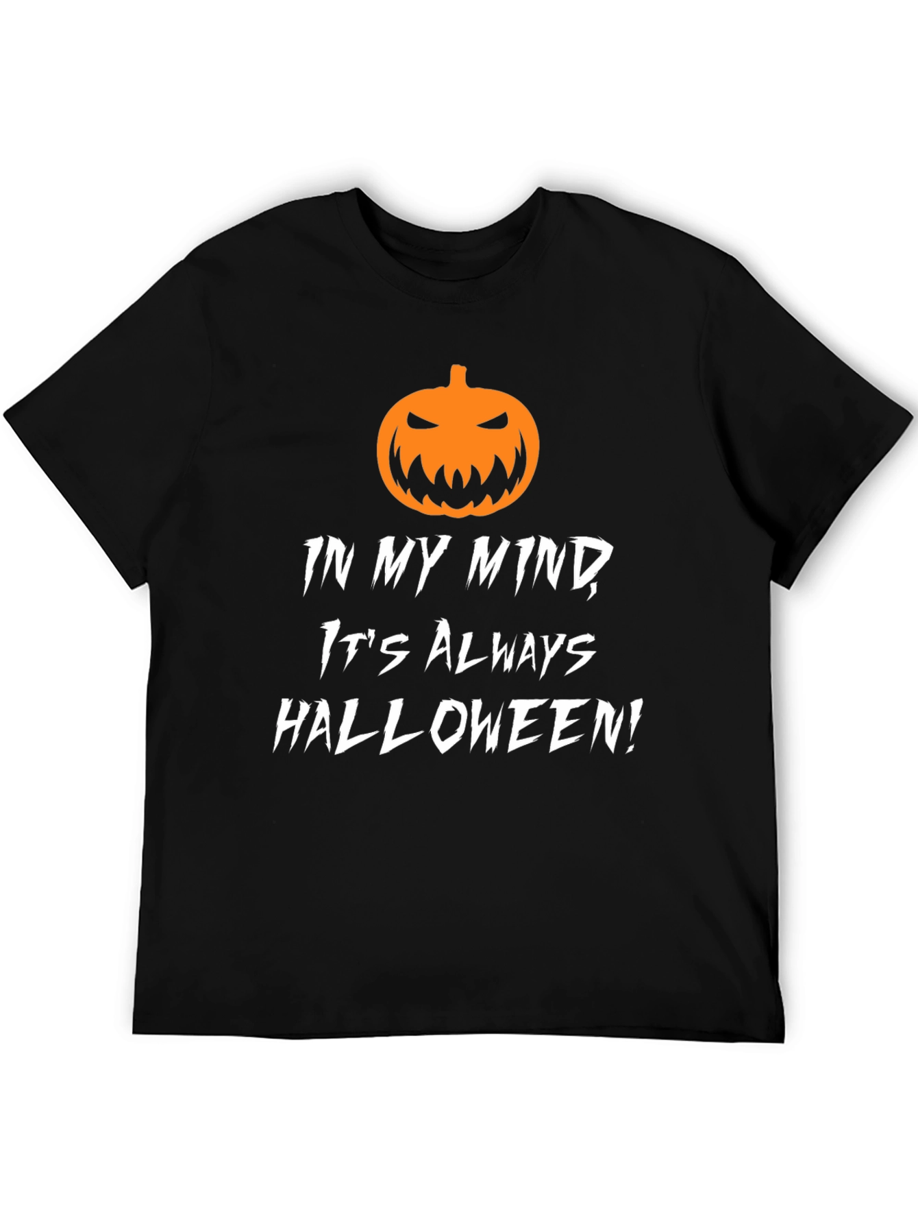 Halloween Mind T-Shirt - Black Holiday Tee