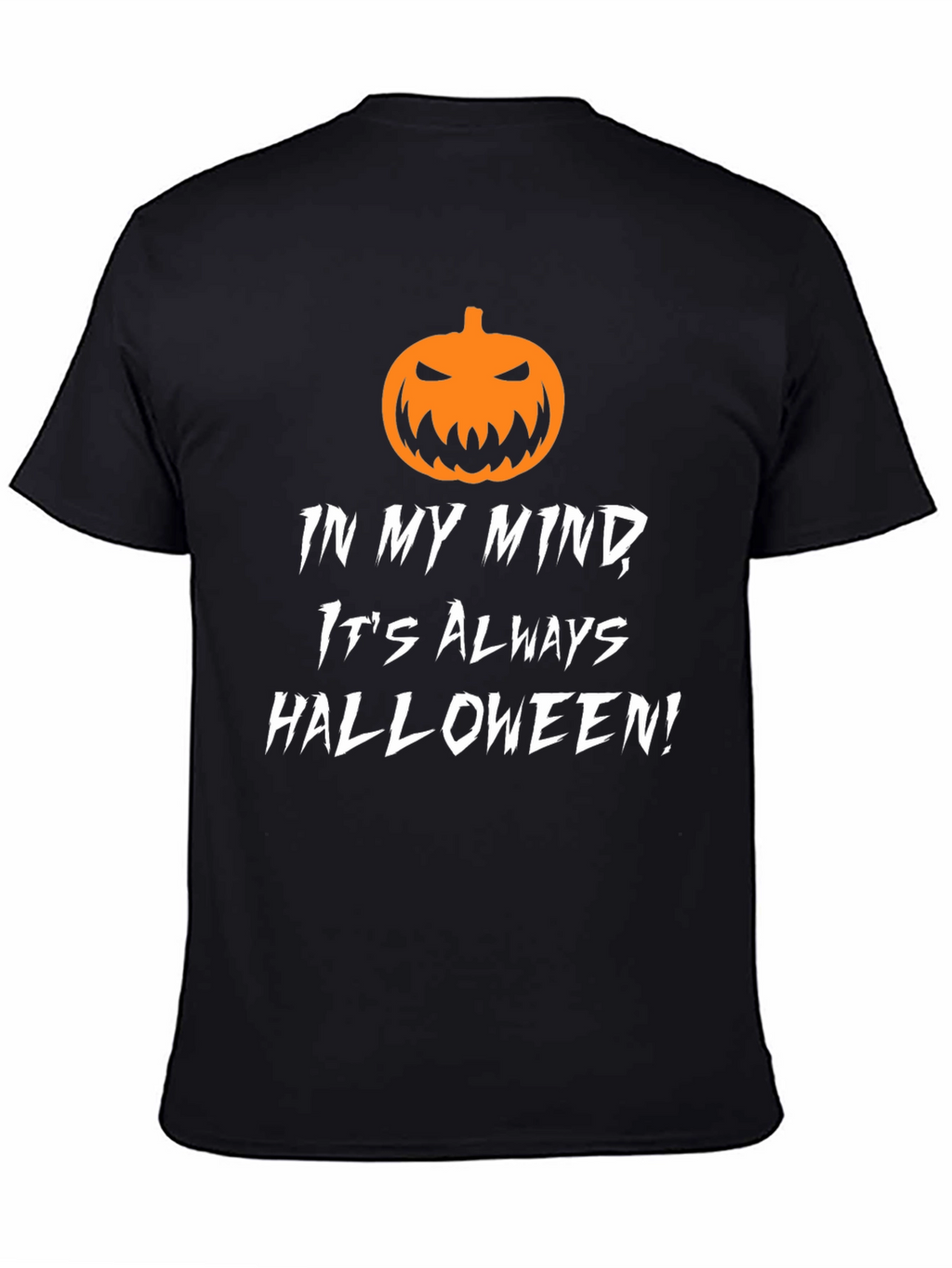Halloween Mind T-Shirt - Black Holiday Tee