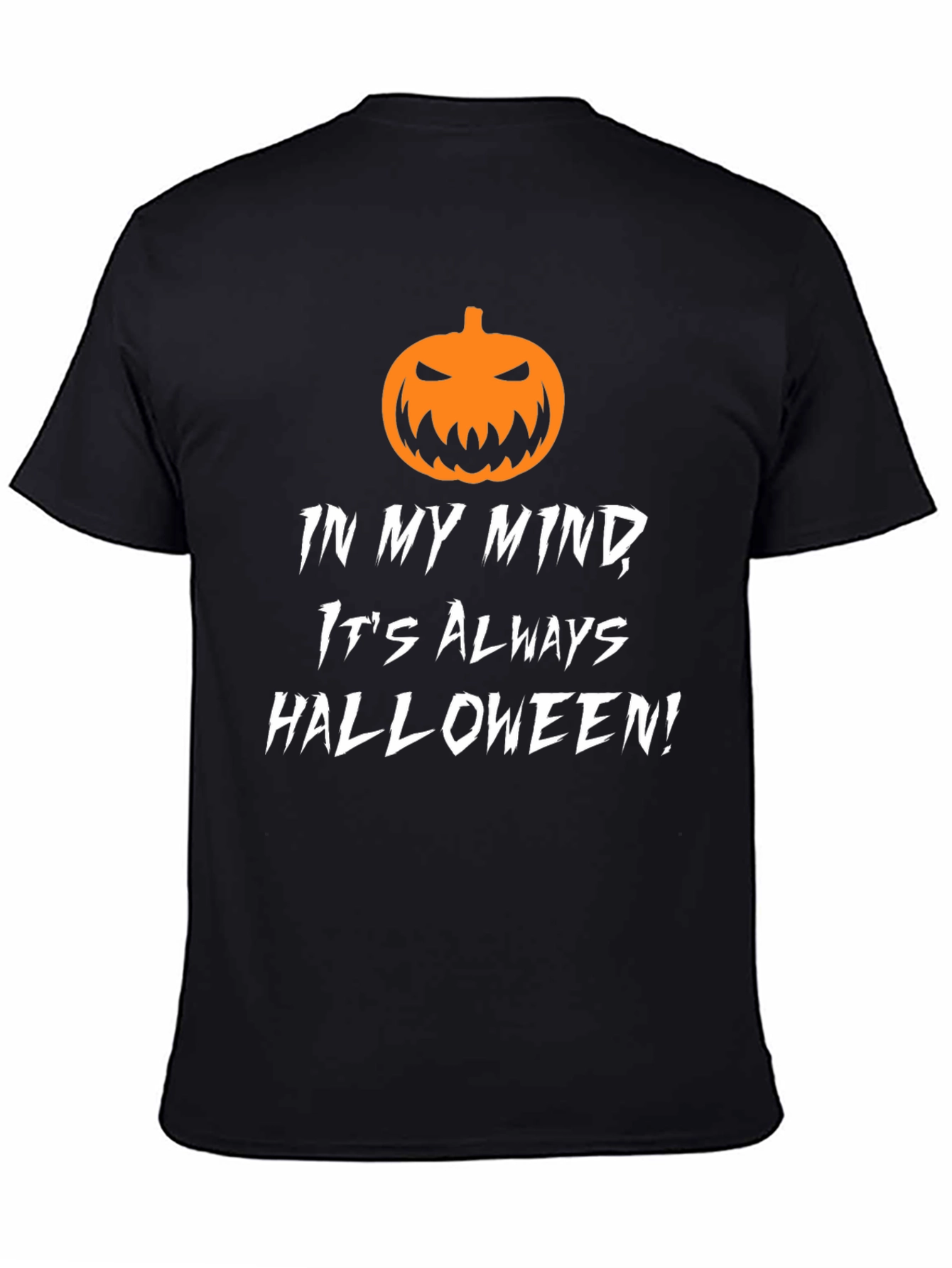 Halloween Mind T-Shirt - Black Holiday Tee