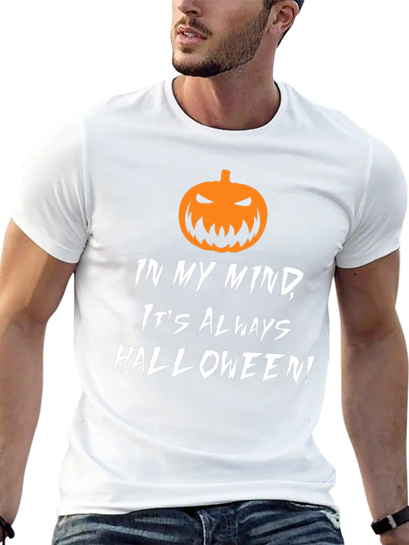Halloween Mind T-Shirt - Black Holiday Tee