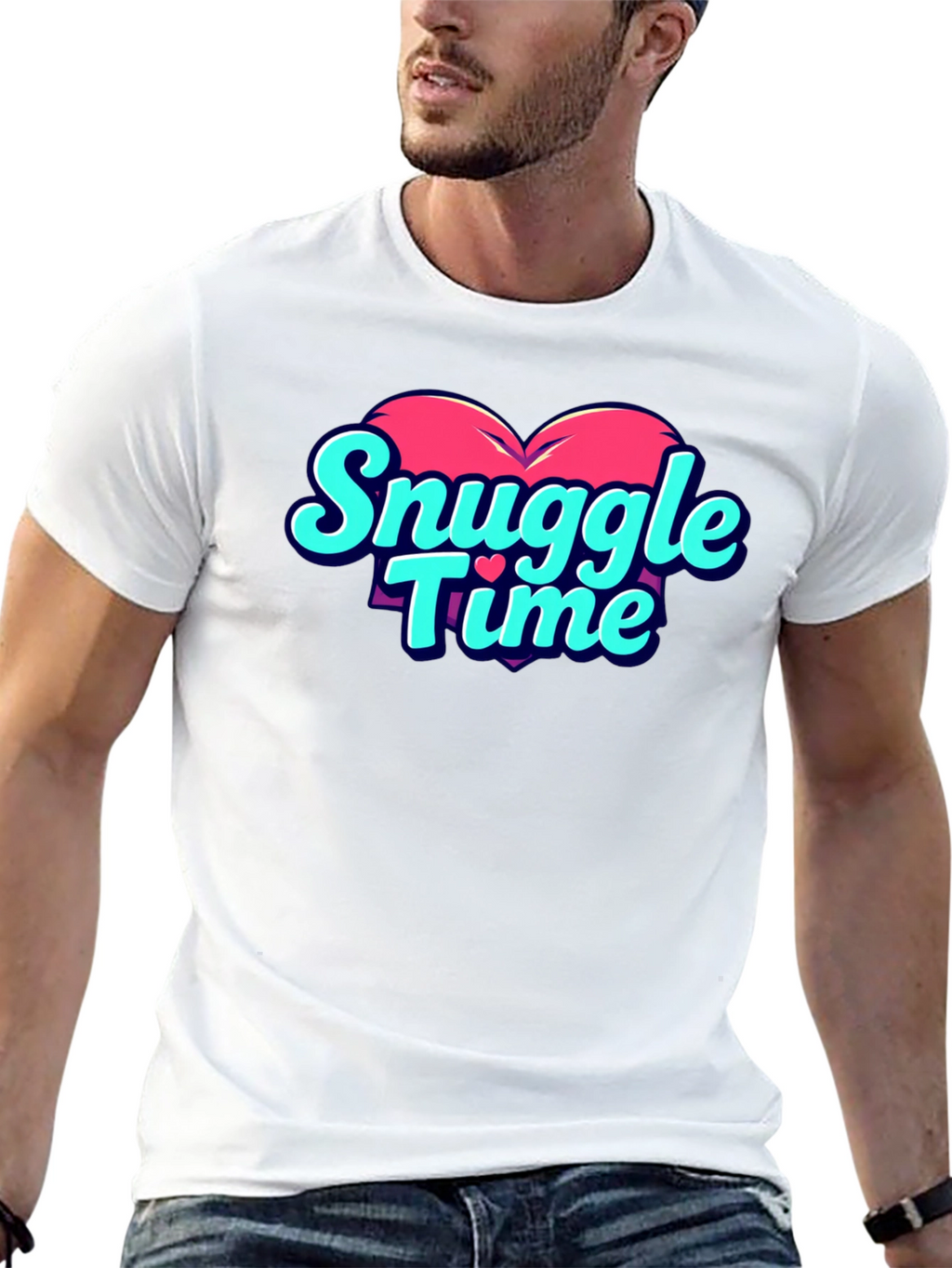 Snuggle Time Graphic T-Shirt
