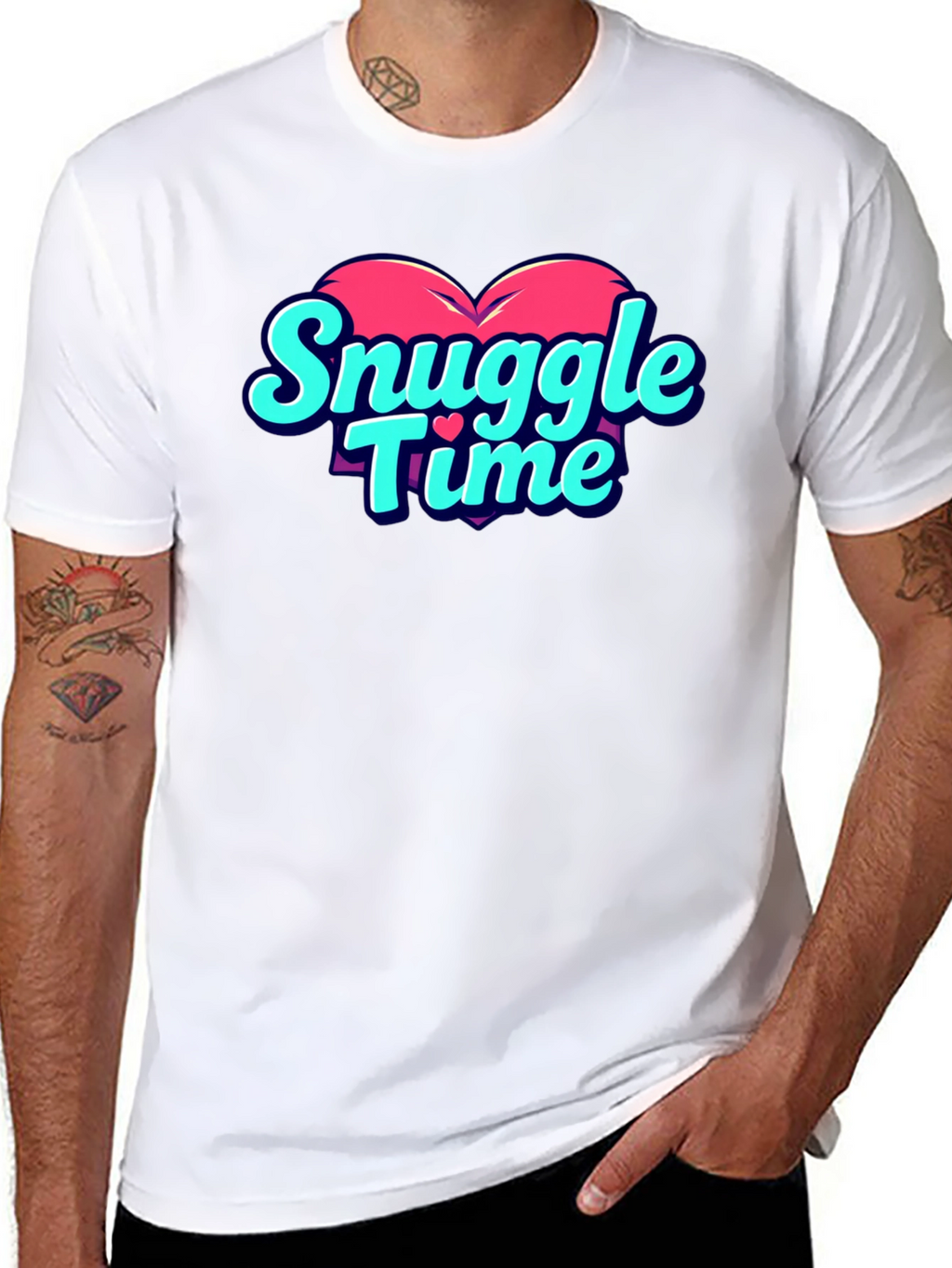 Snuggle Time Graphic T-Shirt