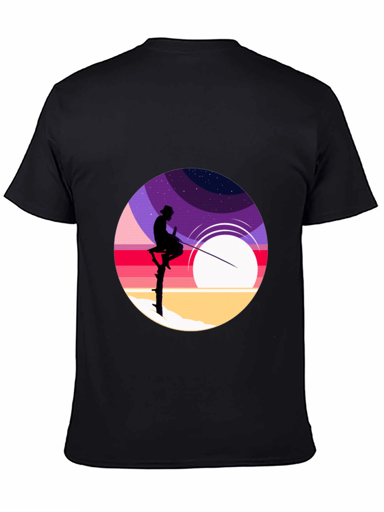Stilt Fisherman Graphic Tee - Retro Design