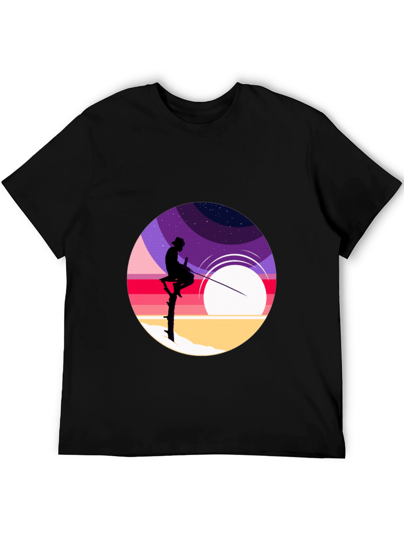 Stilt Fisherman Graphic Tee - Retro Design