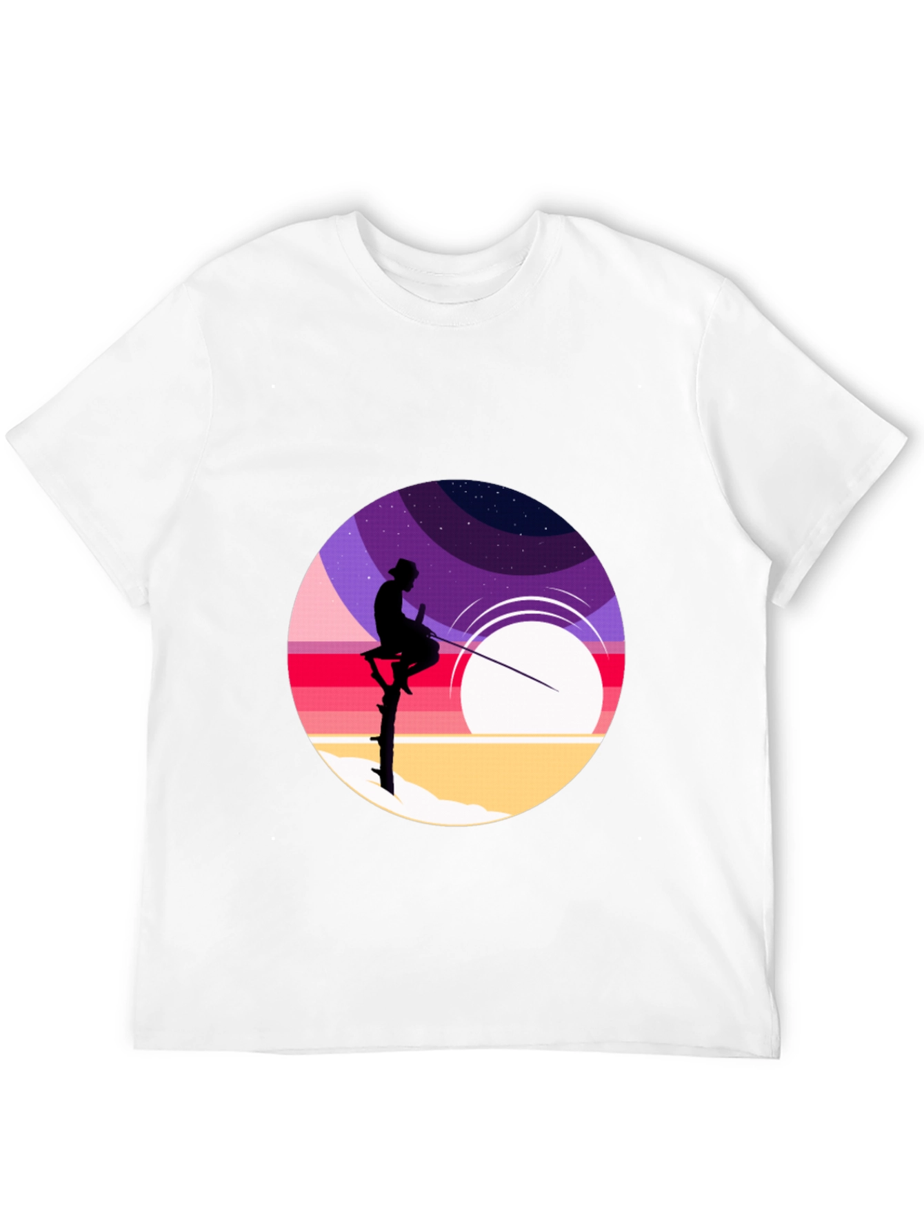 Stilt Fisherman Graphic Tee - Retro Design