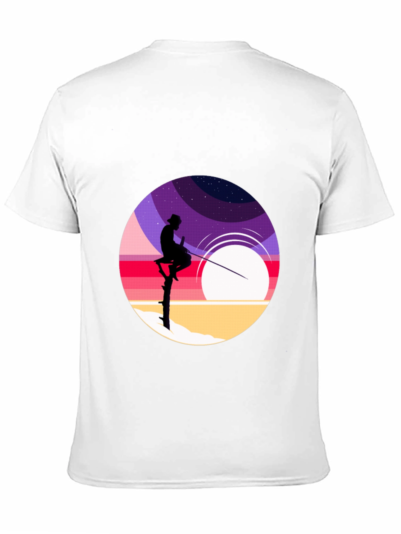 Stilt Fisherman Graphic Tee - Retro Design