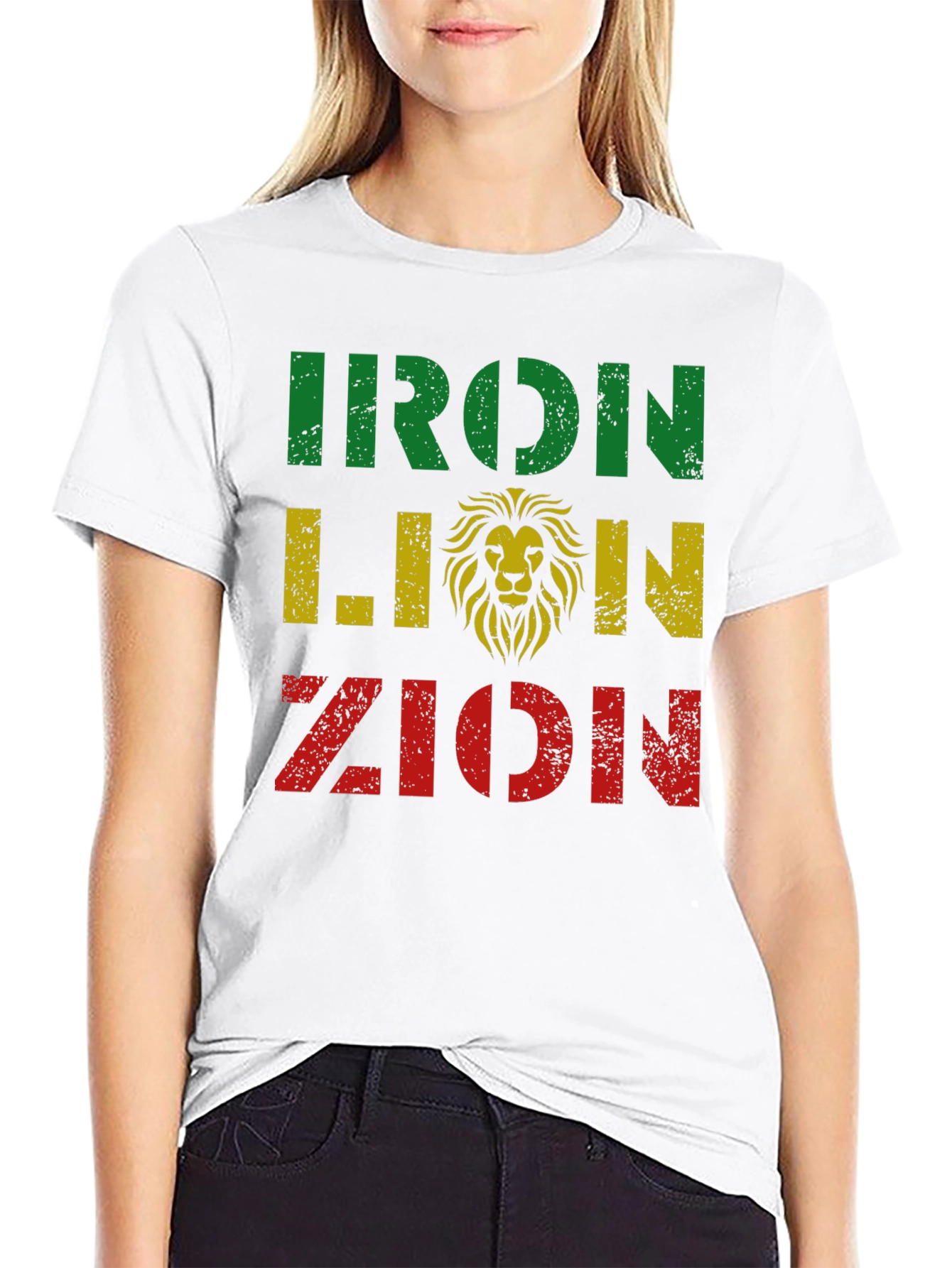 Iron Lion Zion T-Shirt - Reggae Inspired Design