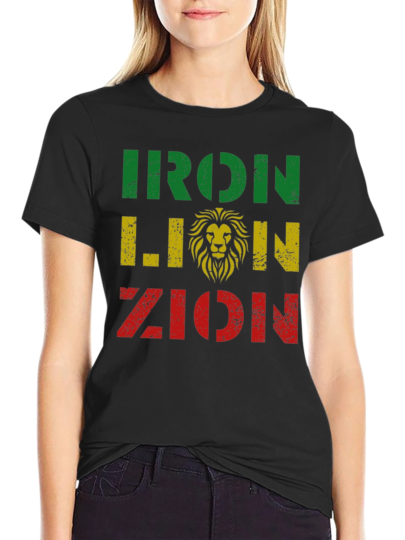Iron Lion Zion T-Shirt - Reggae Inspired Design