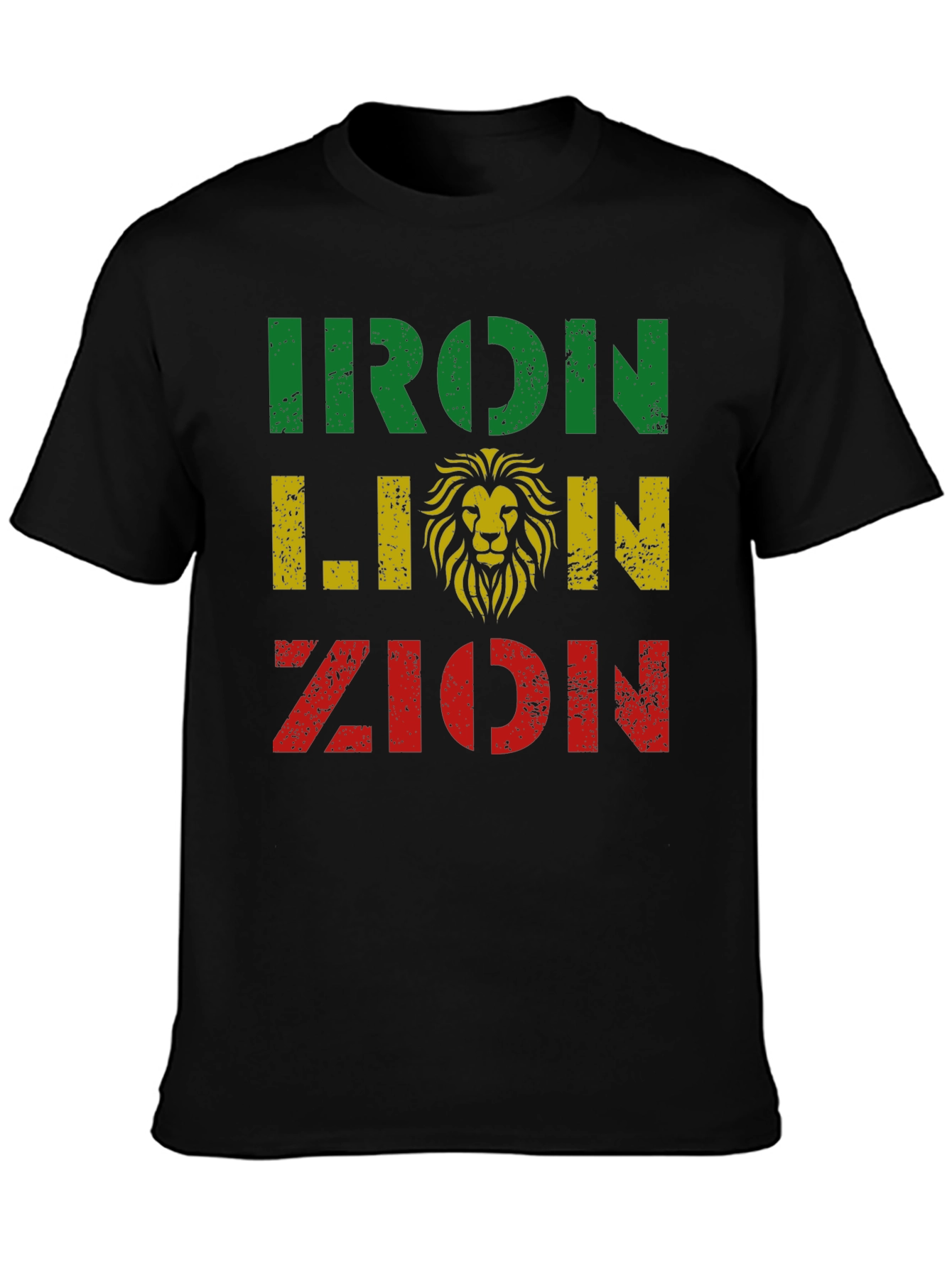 Iron Lion Zion T-Shirt - Reggae Inspired Design
