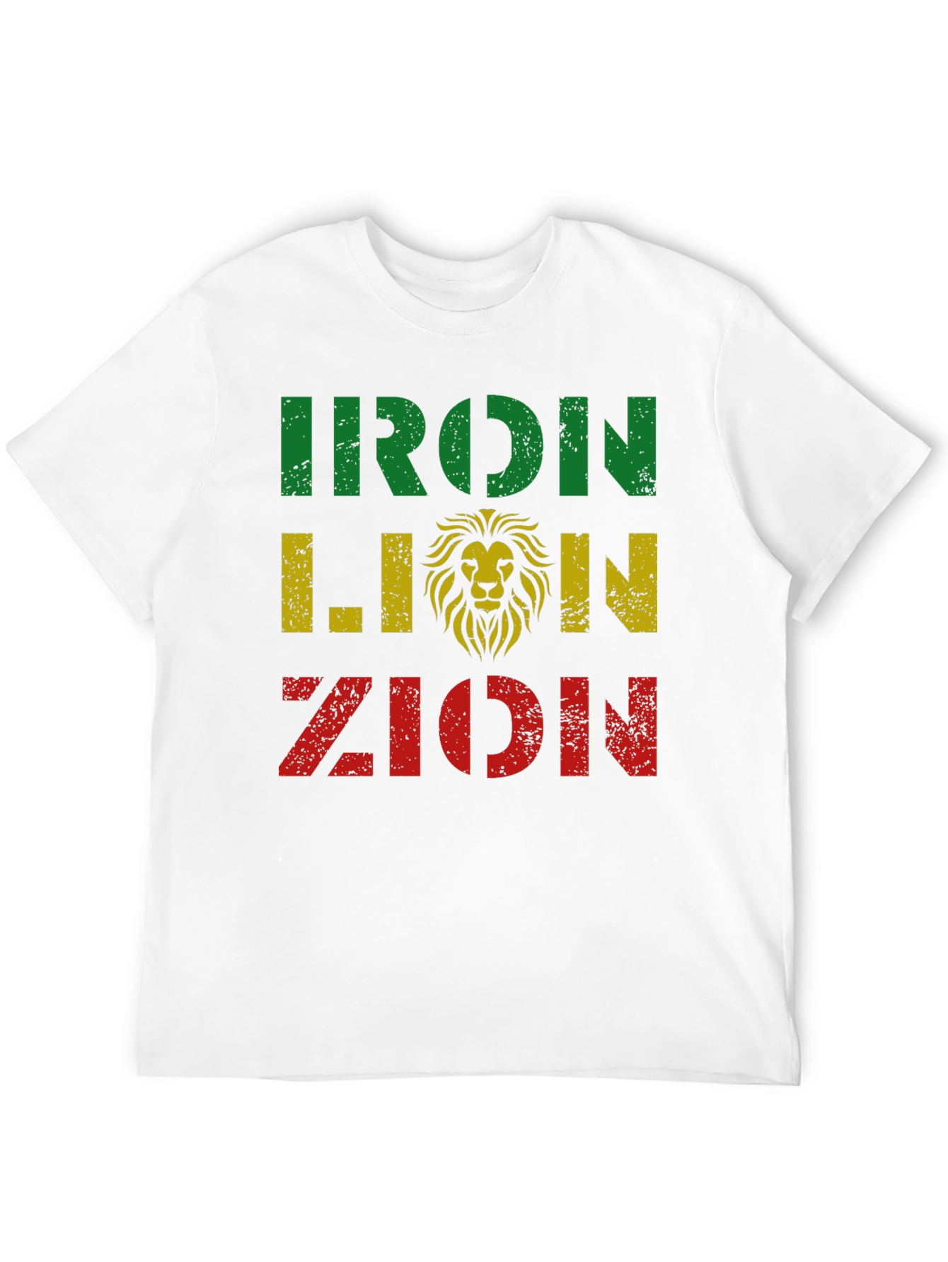 Iron Lion Zion T-Shirt - Reggae Inspired Design