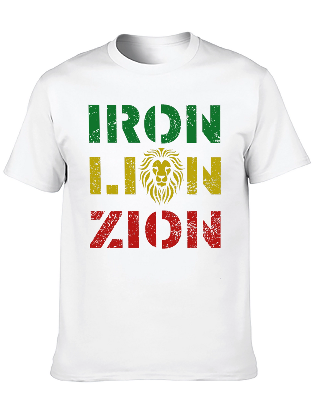 Iron Lion Zion T-Shirt - Reggae Inspired Design