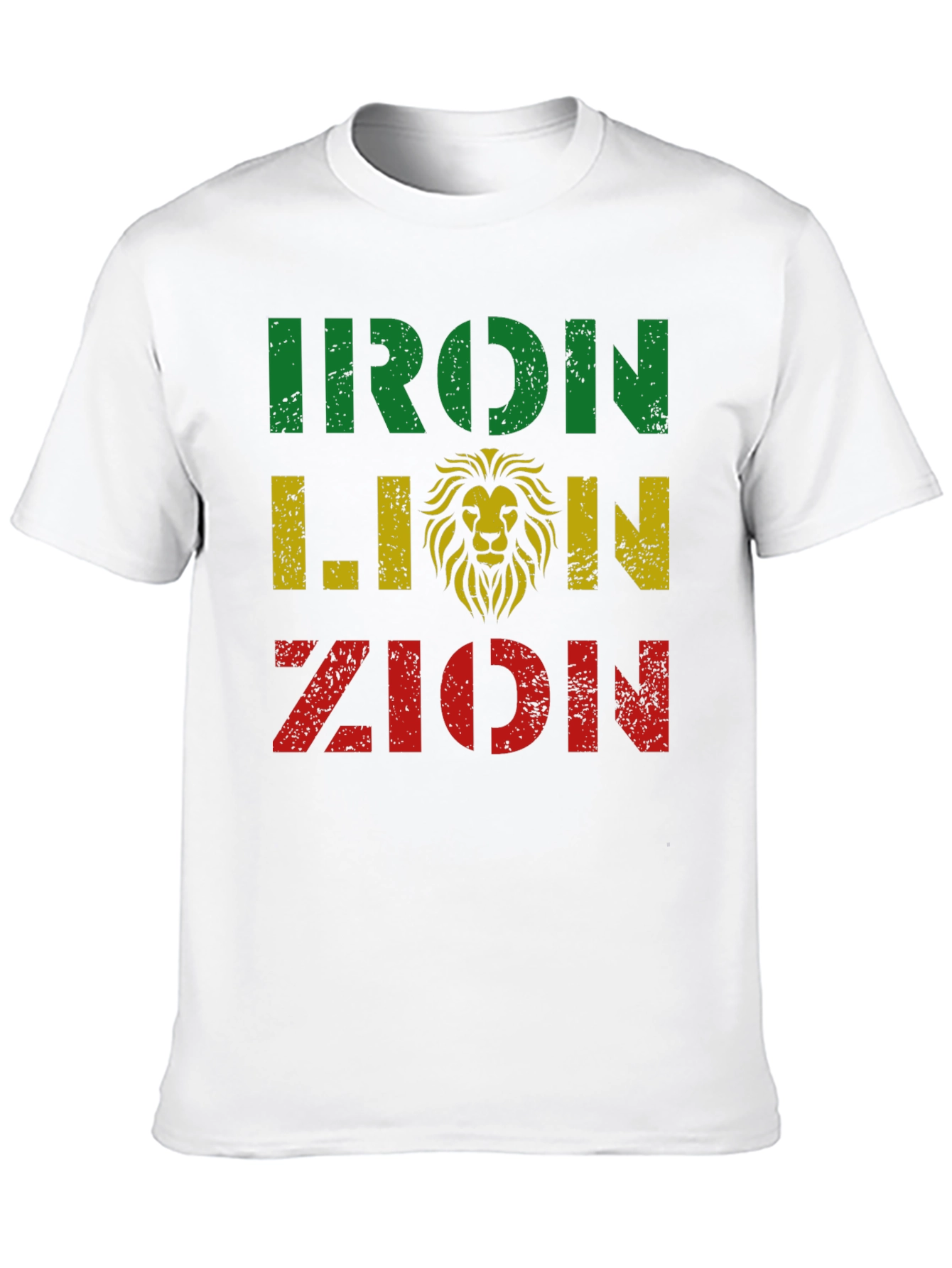 Iron Lion Zion T-Shirt - Reggae Inspired Design