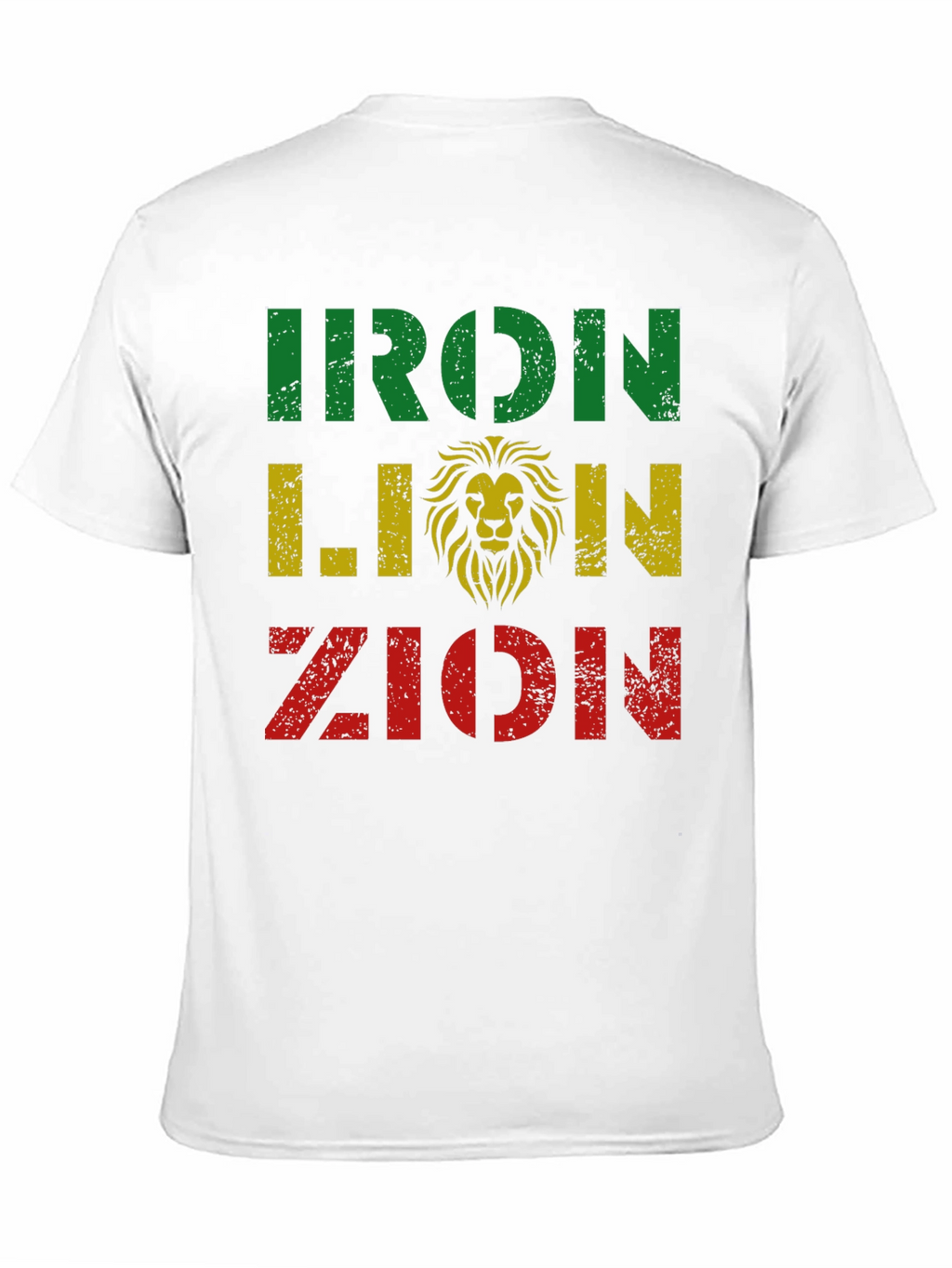 Iron Lion Zion T-Shirt - Reggae Inspired Design