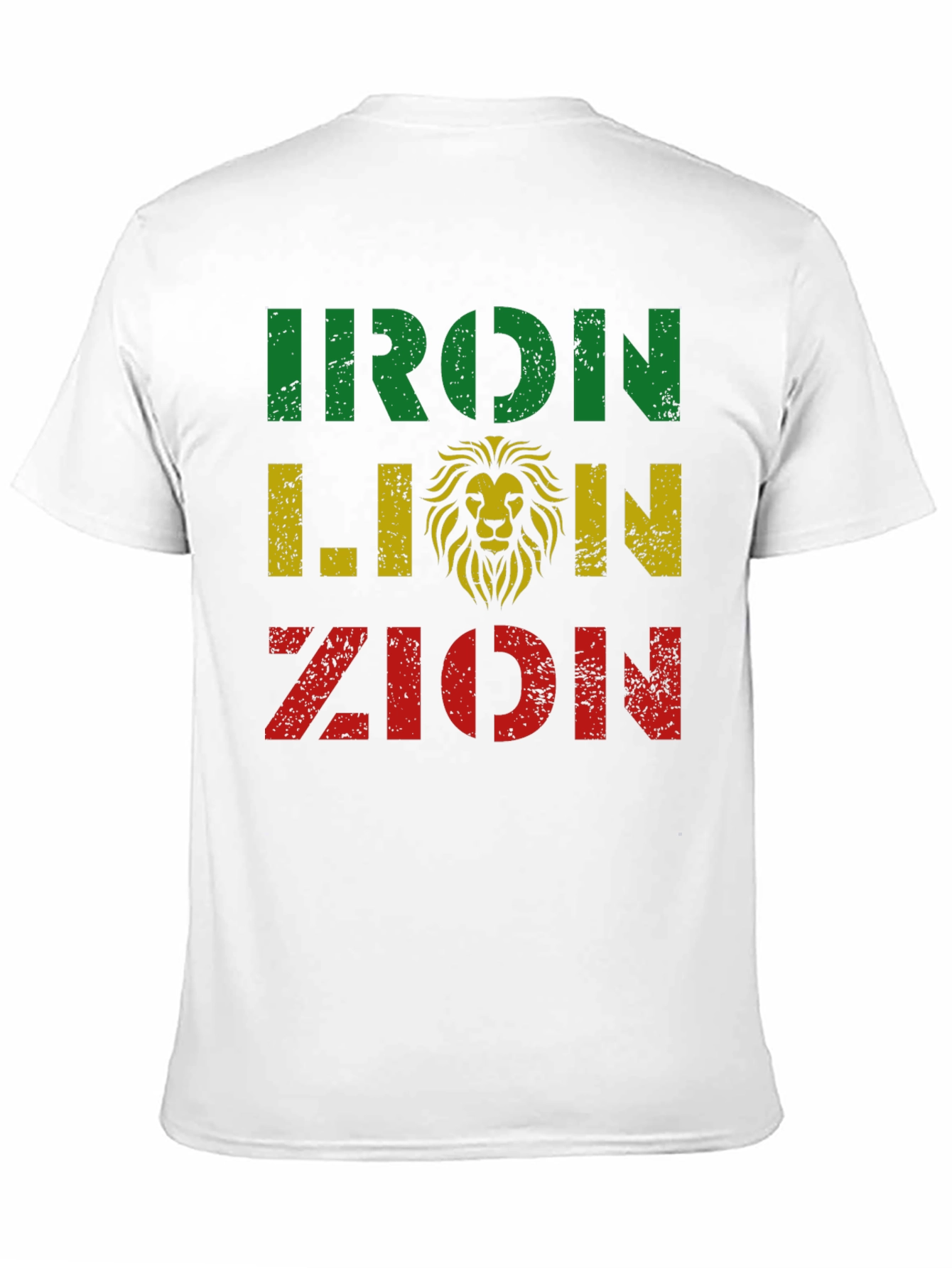 Iron Lion Zion T-Shirt - Reggae Inspired Design