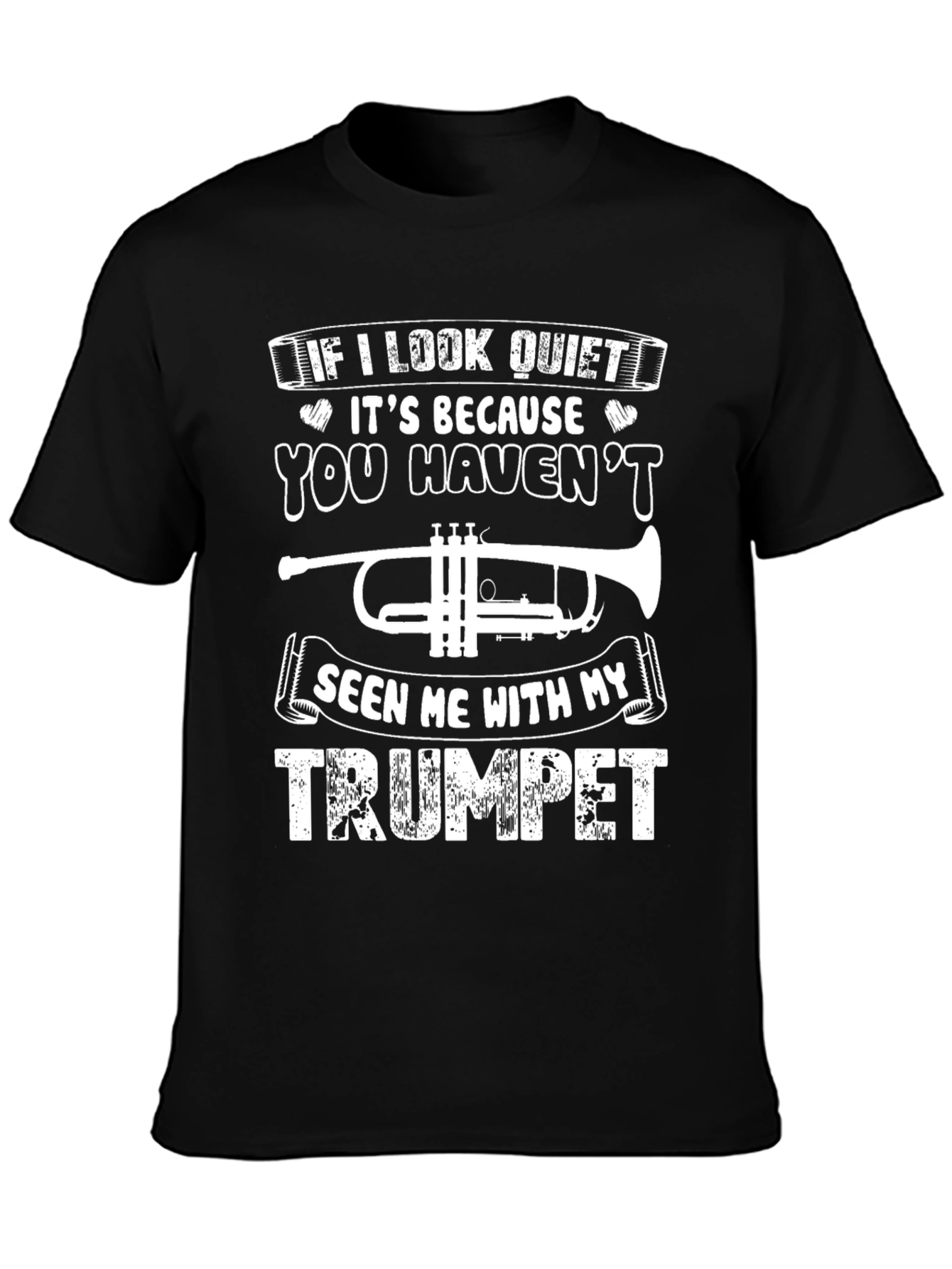 Funny Trumpet Player Graphic T-Shirt