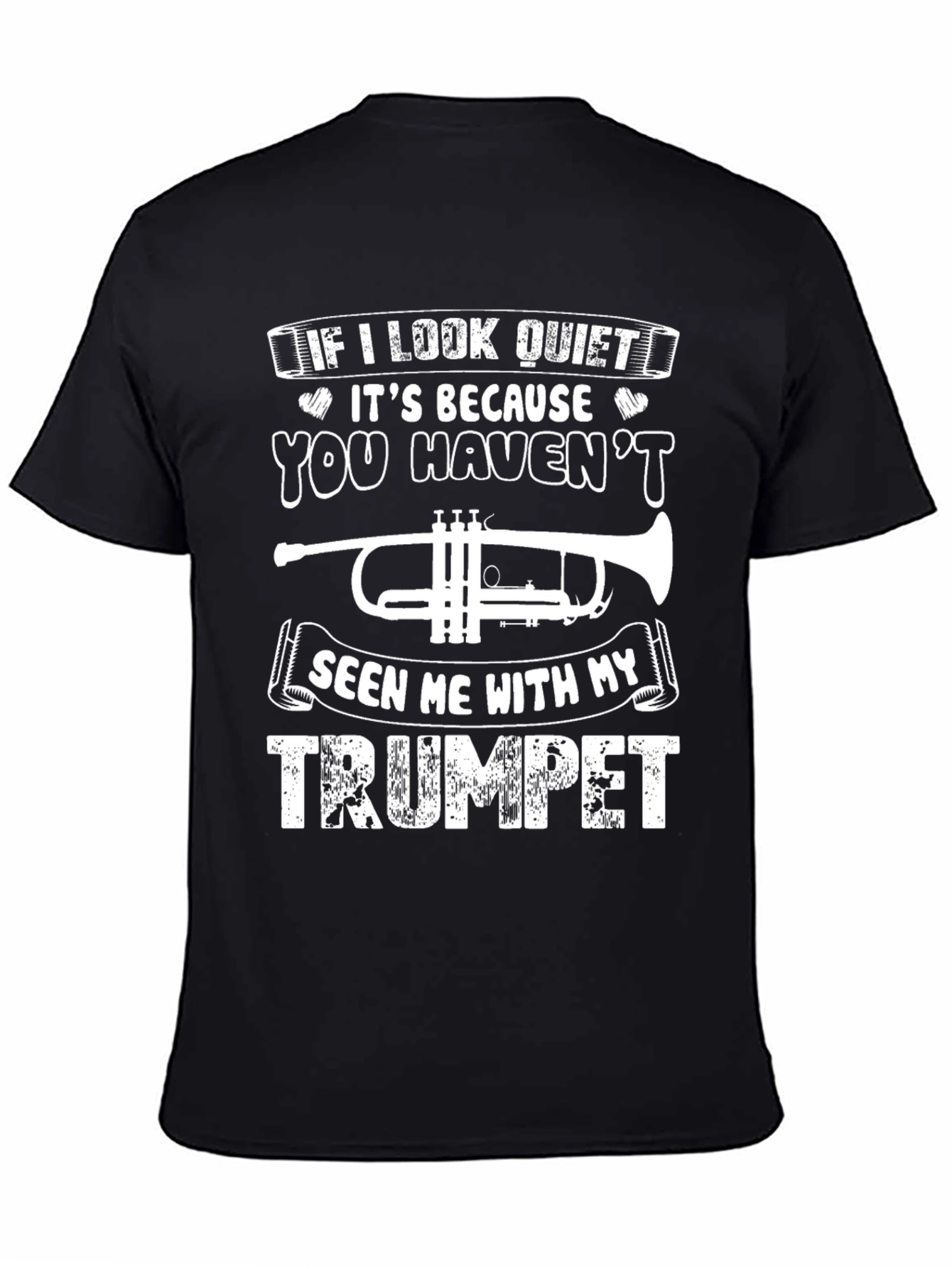 Funny Trumpet Player Graphic T-Shirt
