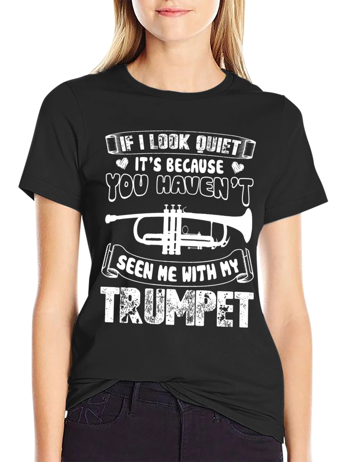 Funny Trumpet Player Graphic T-Shirt