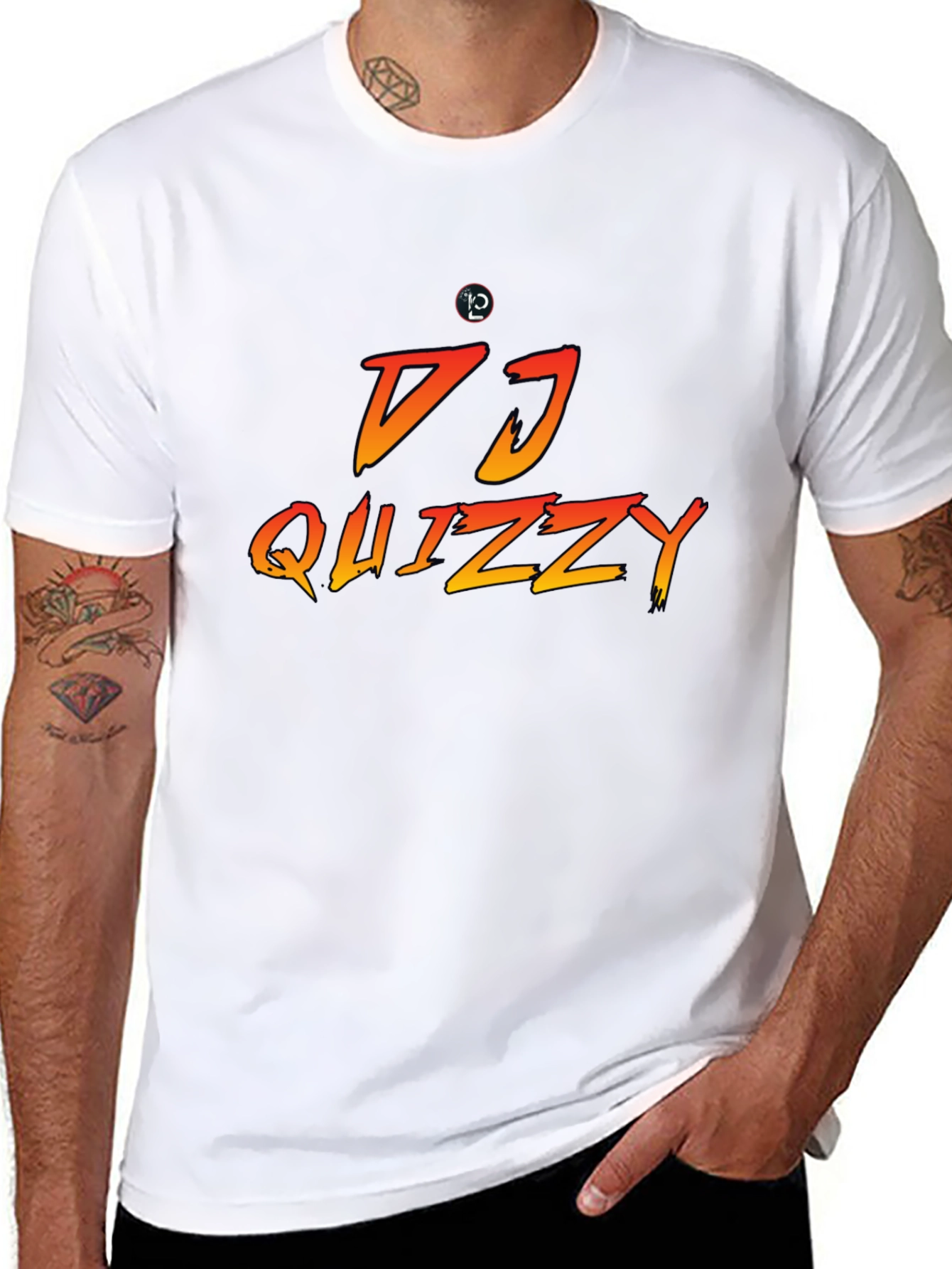 DJ Quizzy Black T-Shirt