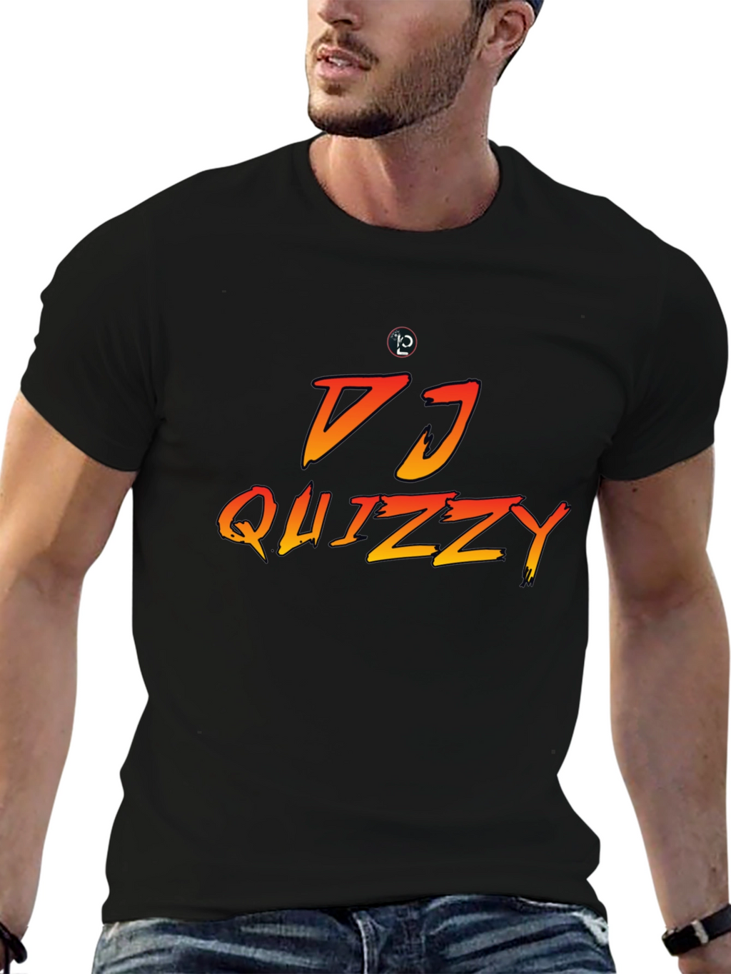 DJ Quizzy Black T-Shirt