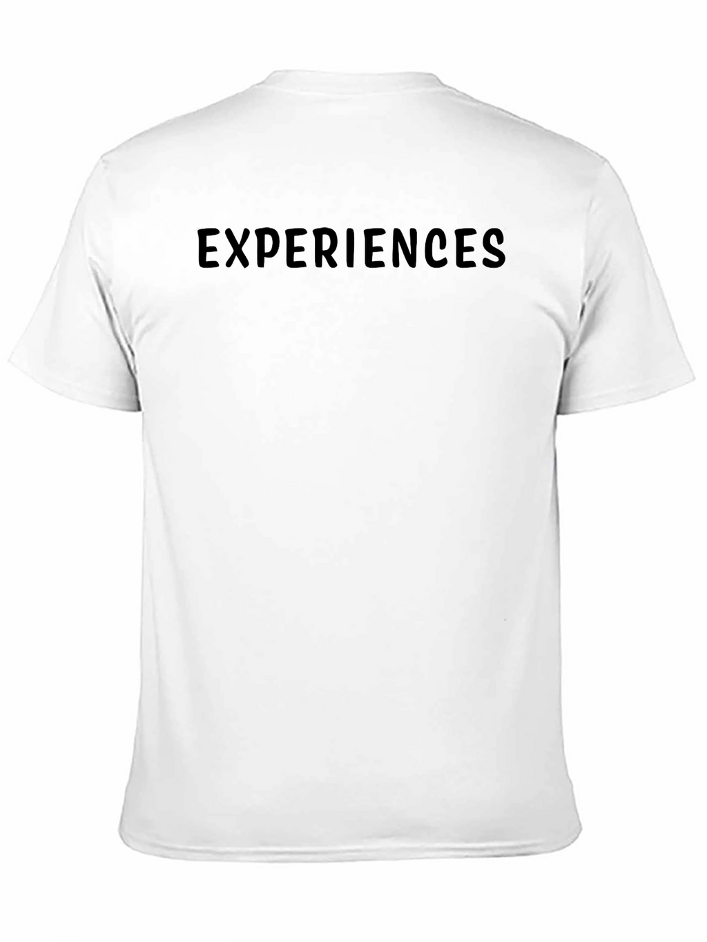 Experiences Black Crew Neck T-Shirt