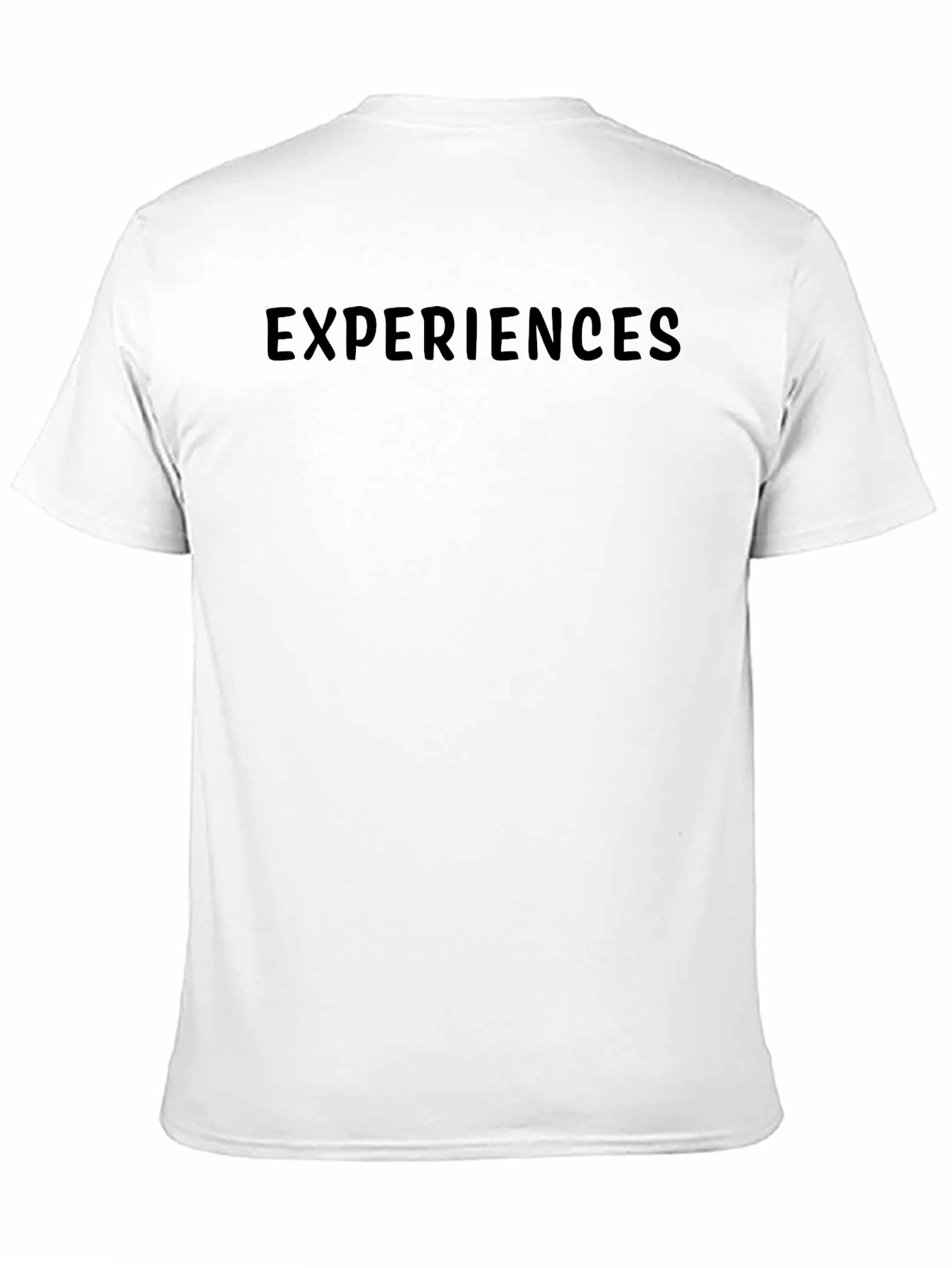 Experiences Black Crew Neck T-Shirt