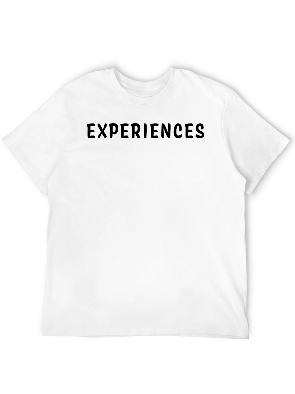 Experiences Black Crew Neck T-Shirt