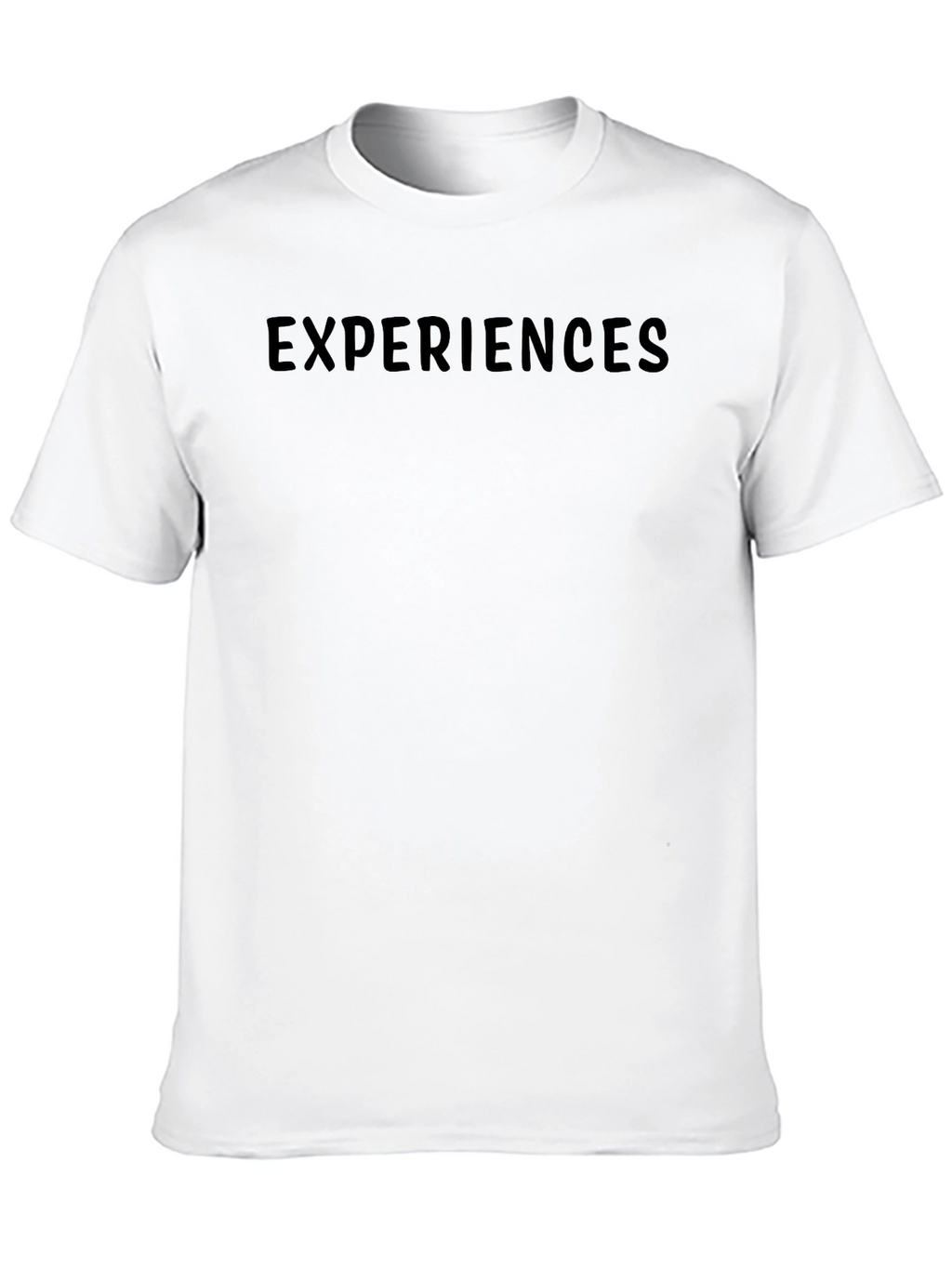 Experiences Black Crew Neck T-Shirt