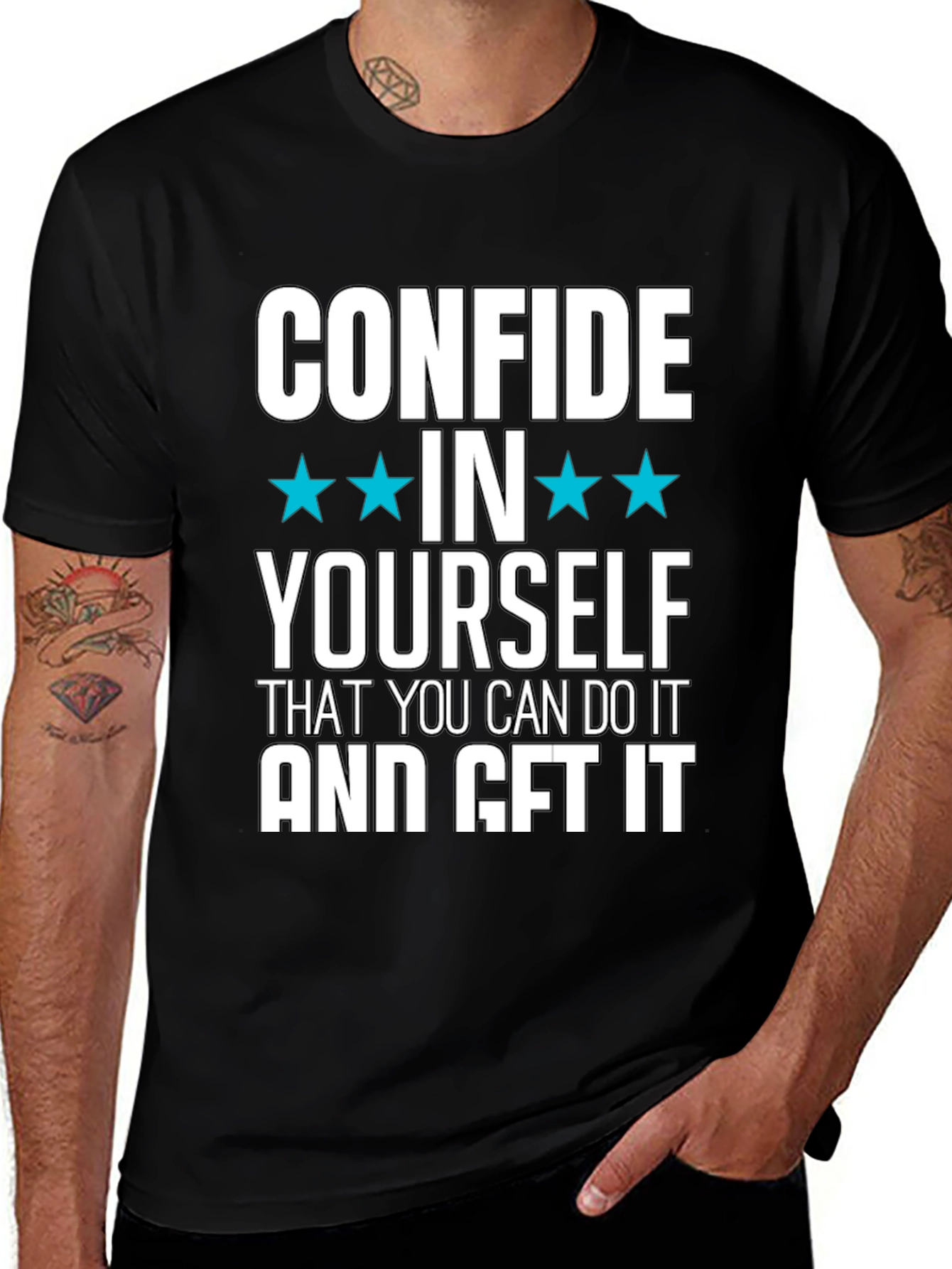 Confide In Yourself Graphic T-Shirt