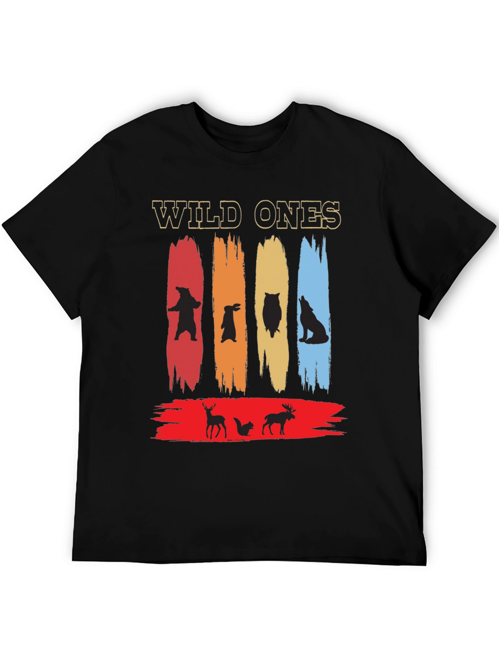 Wild Ones Animal Graphic Tee - Nature Inspired Design