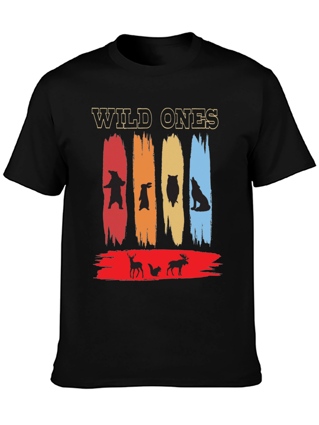 Wild Ones Animal Graphic Tee - Nature Inspired Design