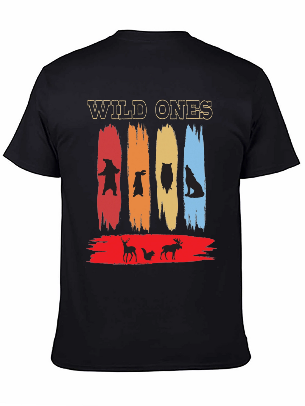 Wild Ones Animal Graphic Tee - Nature Inspired Design