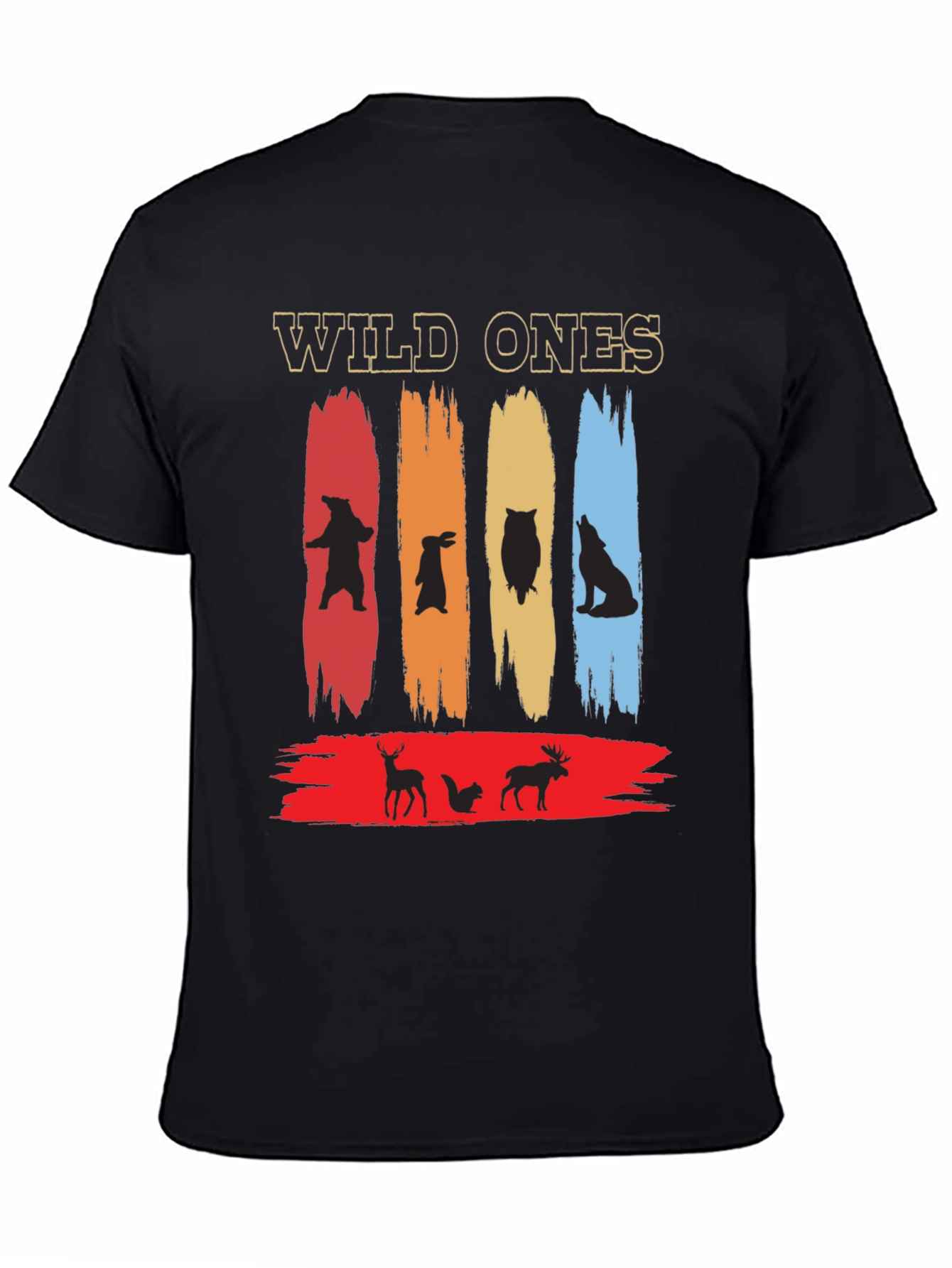 Wild Ones Animal Graphic Tee - Nature Inspired Design