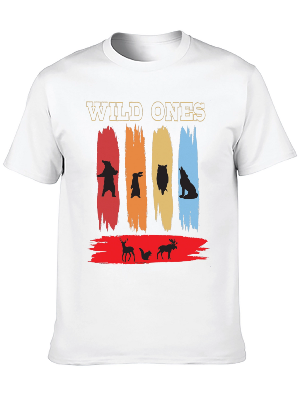 Wild Ones Animal Graphic Tee - Nature Inspired Design