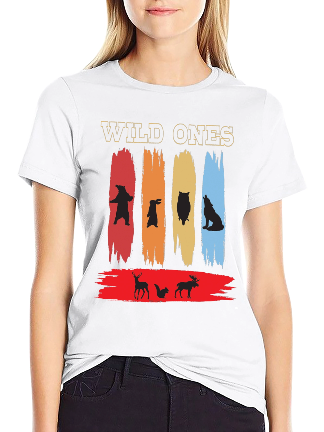 Wild Ones Animal Graphic Tee - Nature Inspired Design