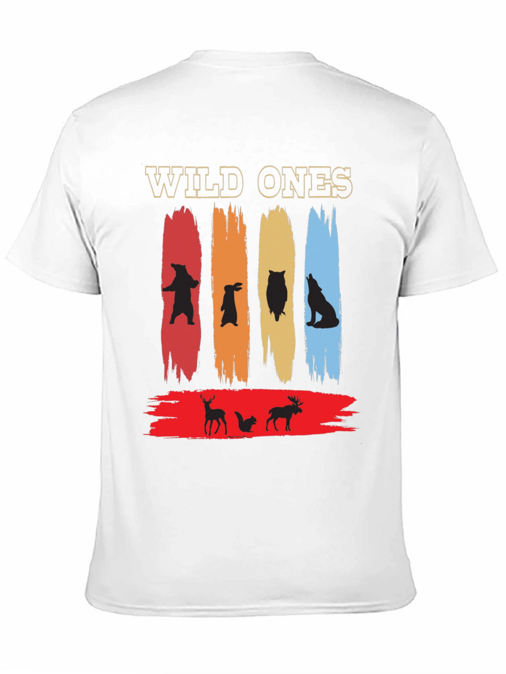 Wild Ones Animal Graphic Tee - Nature Inspired Design