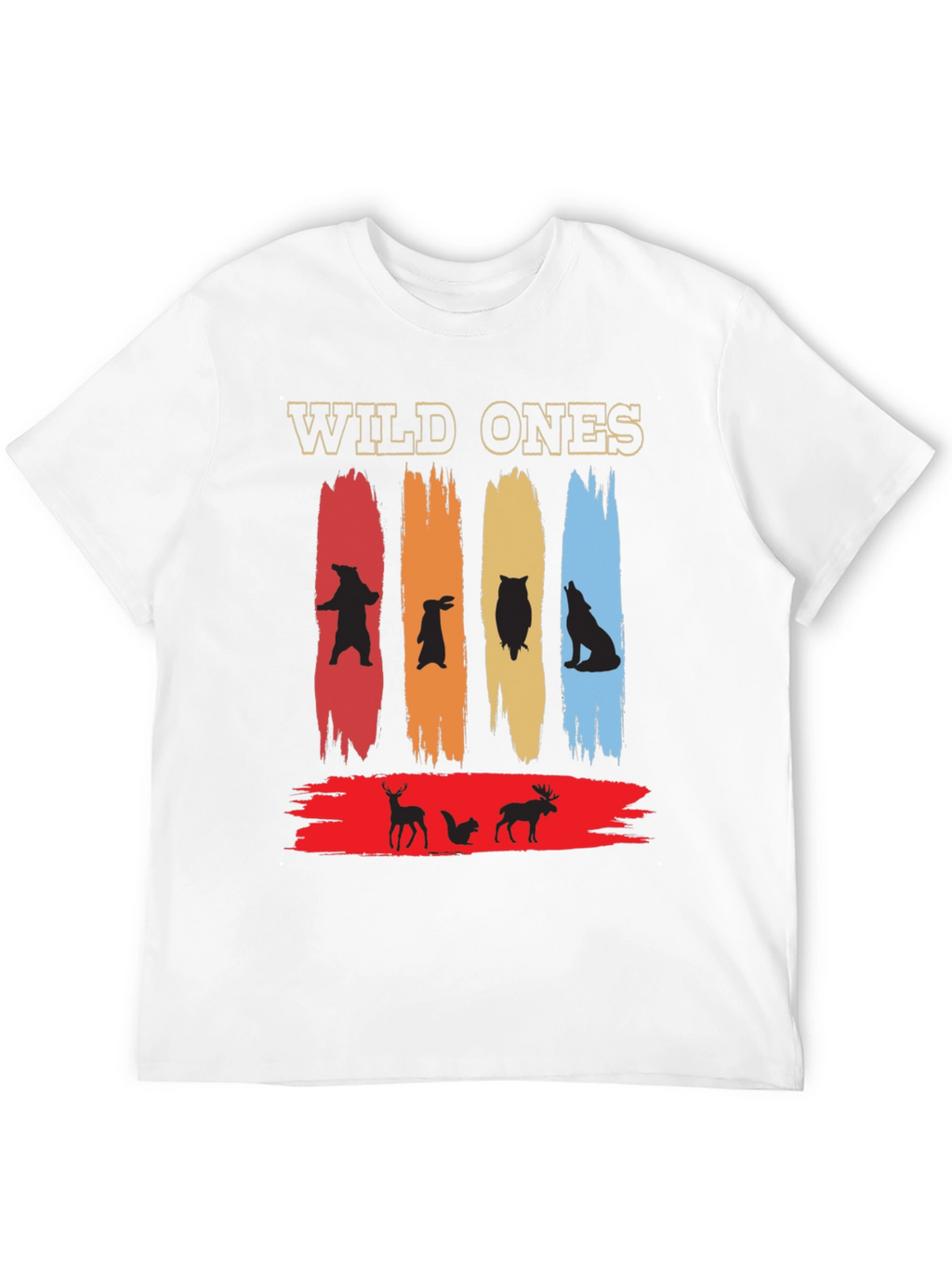 Wild Ones Animal Graphic Tee - Nature Inspired Design