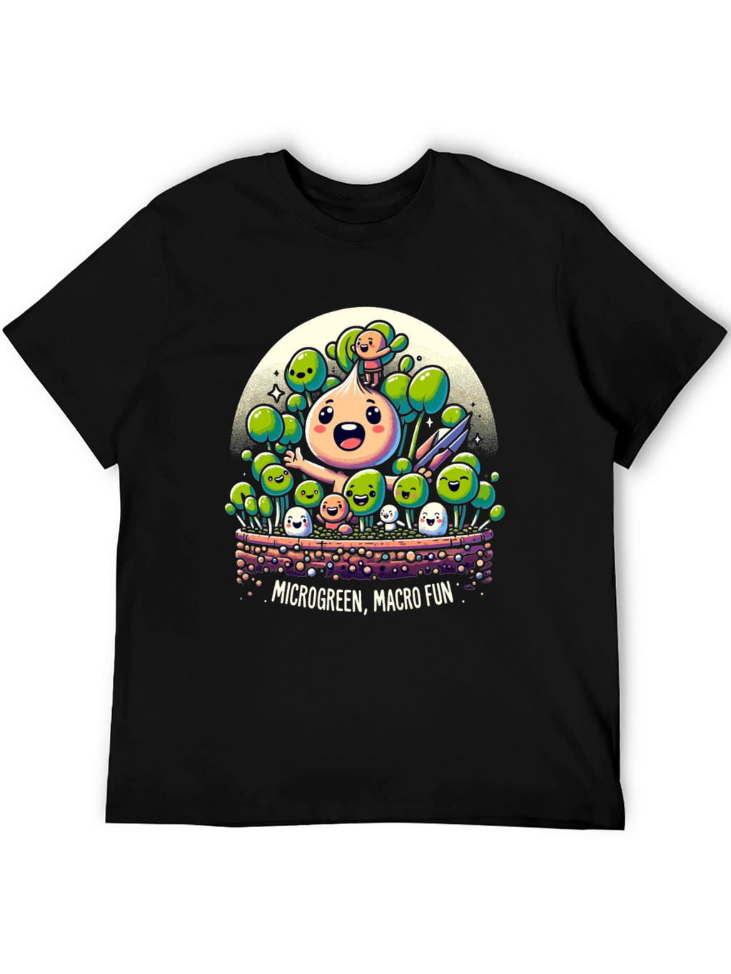 Microgreen Macro Fun Graphic Tee