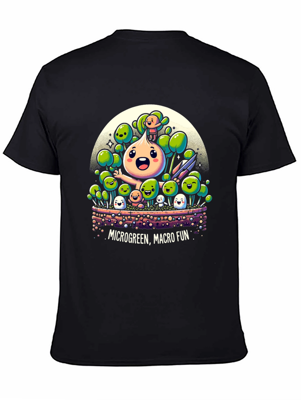 Microgreen Macro Fun Graphic Tee