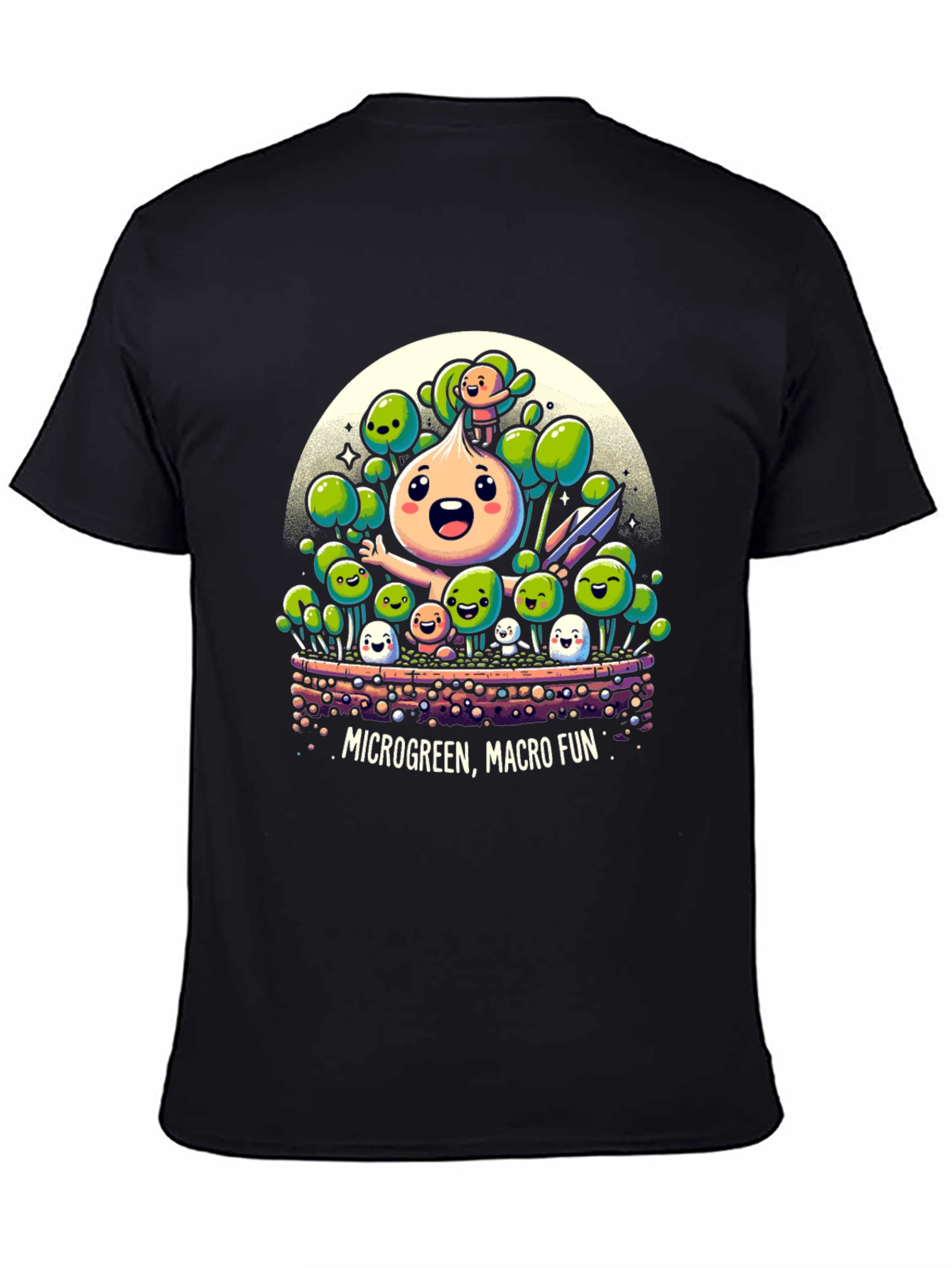 Microgreen Macro Fun Graphic Tee