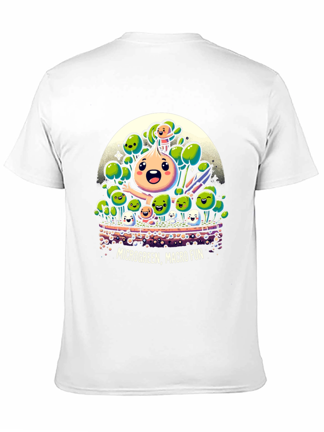Microgreen Macro Fun Graphic Tee