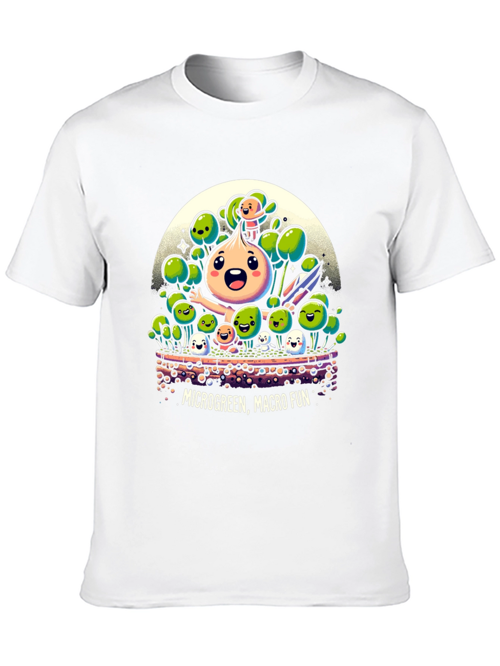 Microgreen Macro Fun Graphic Tee