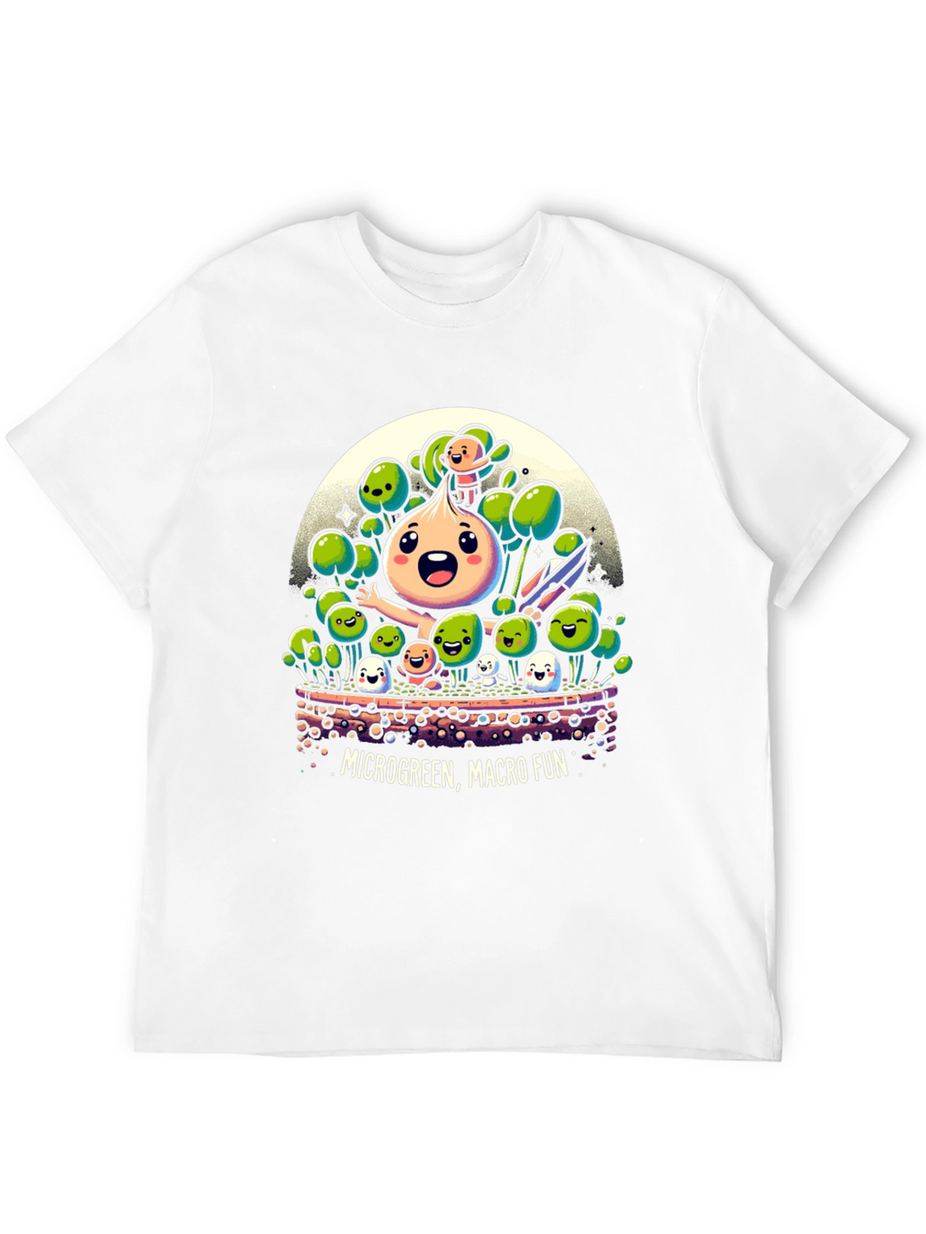 Microgreen Macro Fun Graphic Tee